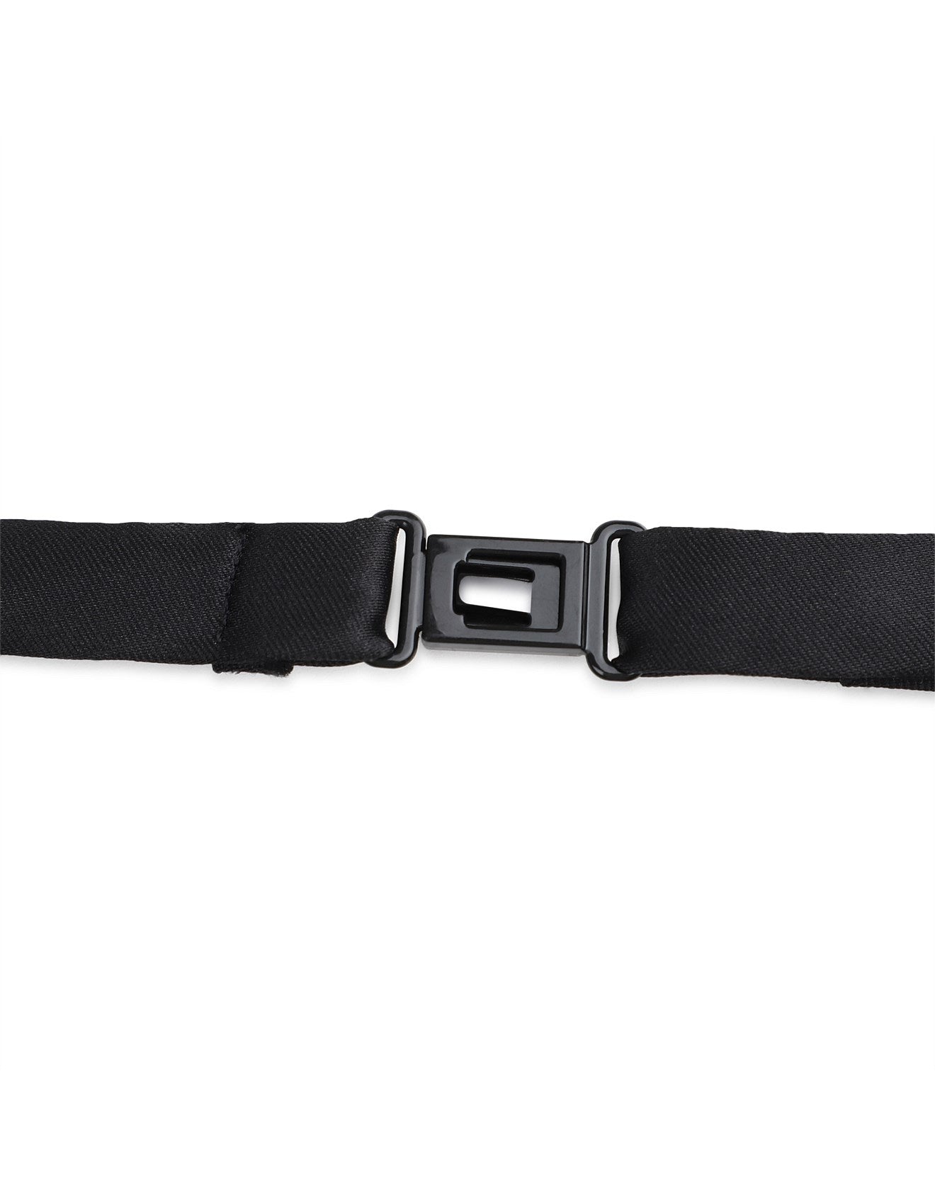 Polyester Jacquard Tie with Adjustable Buckle Hugo Boss