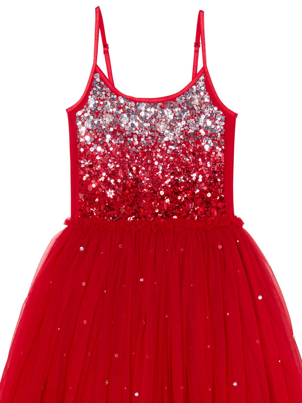 Winter Waltz Tutu Dress Red Velvet
