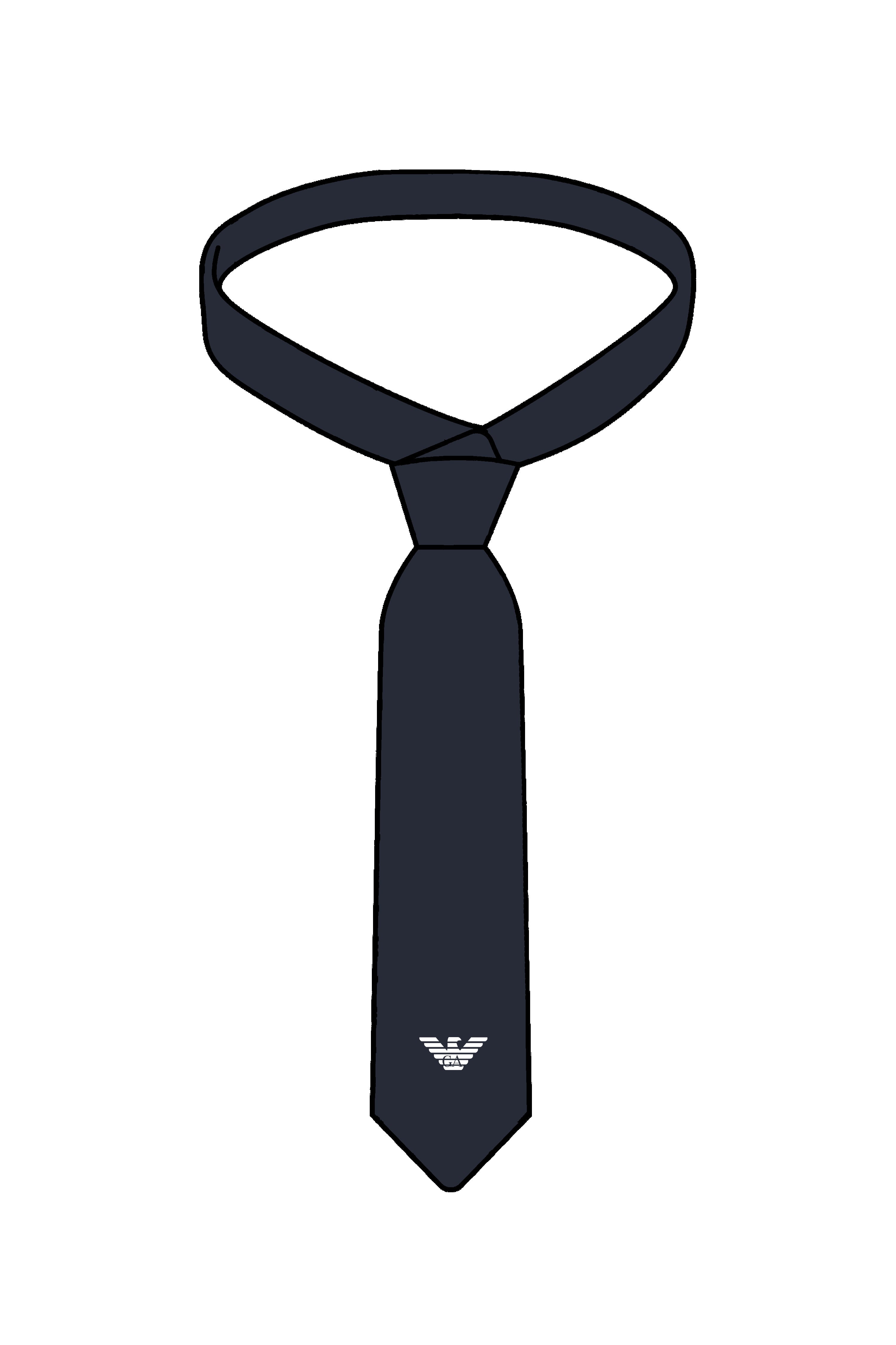 Woven Tie Emporio Armani