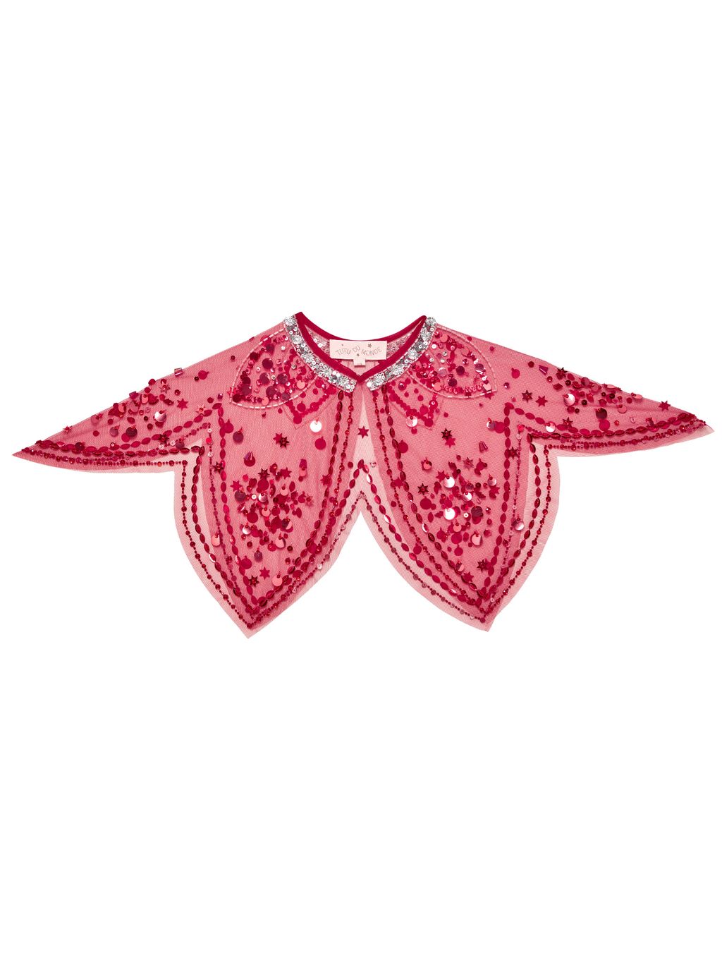 Winter Waltz cape Red Velvet Tutu Du Monde