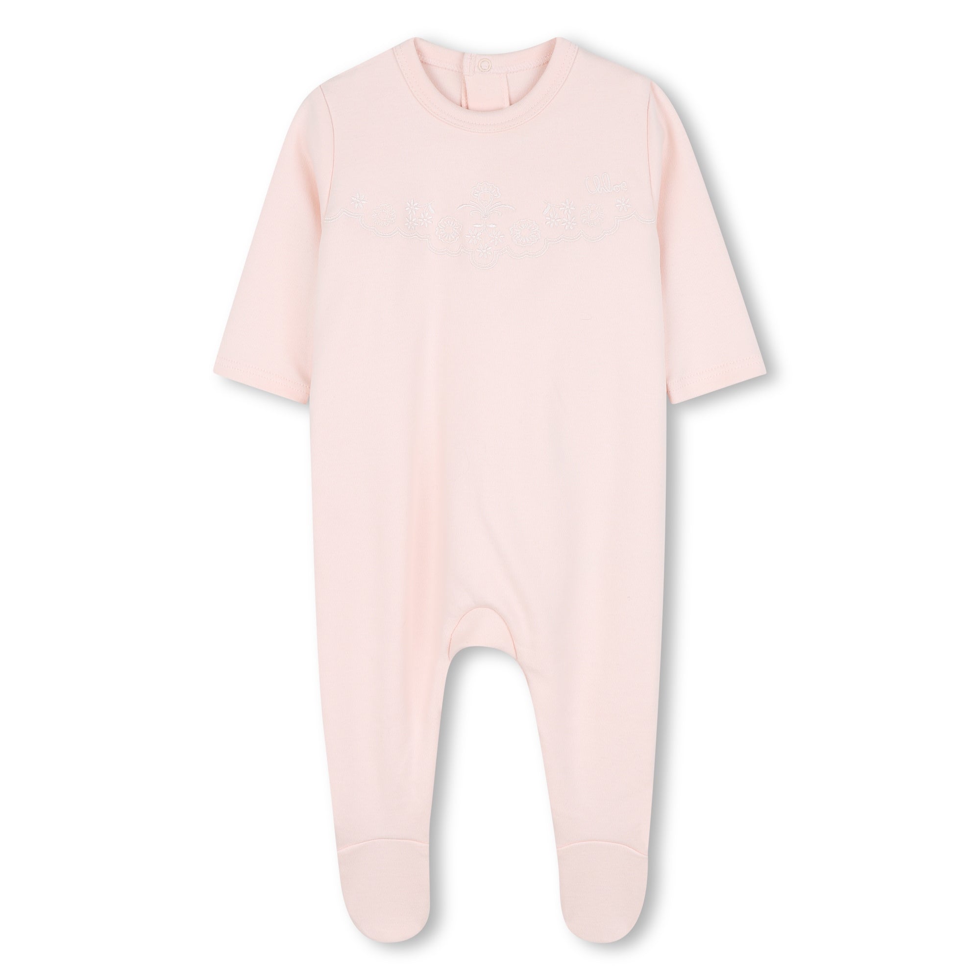 Organic Cotton Baby Pyjamas Set with Matching Beanie Chloe