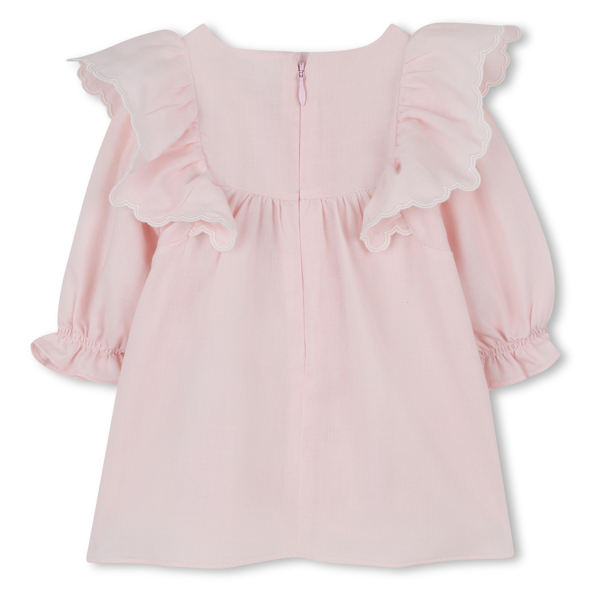 Organic Cotton Baby Dress and Leggings Set with Embroidered Detailing Chloe