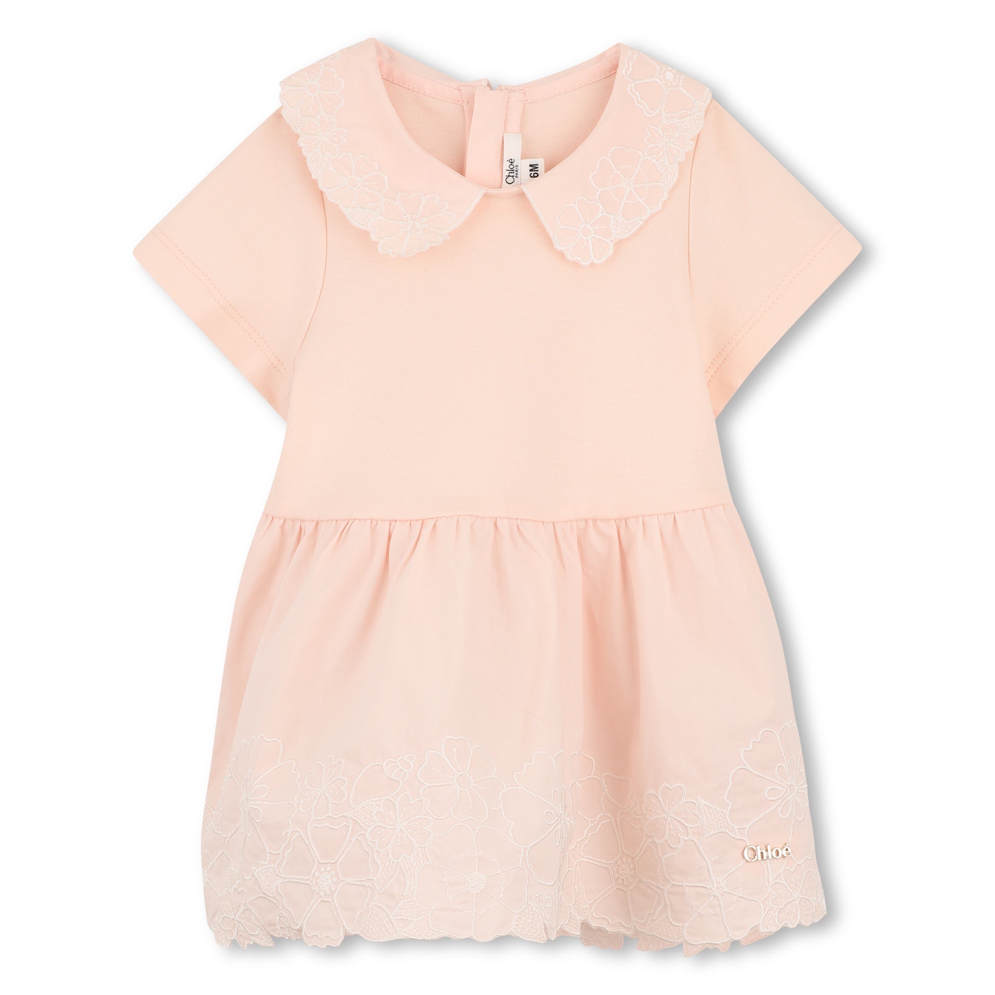 Organic Cotton 2-in-1 Embroidered Dress Chloe