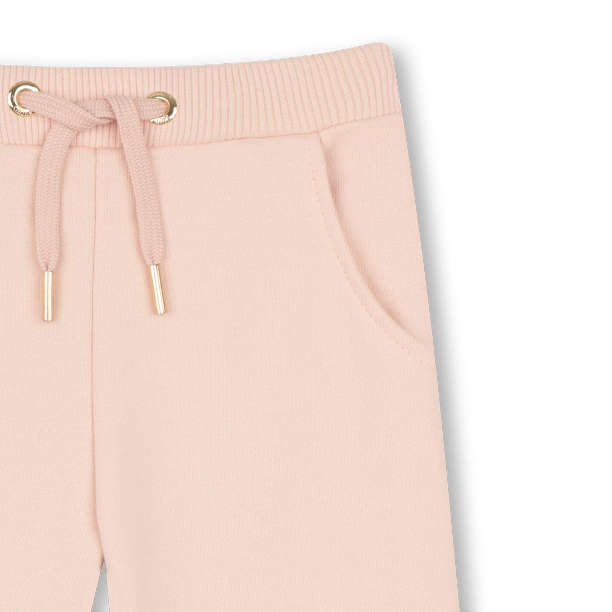 Organic Cotton French Terry Pants with Drawstring Waist Chloe