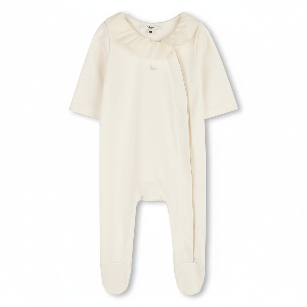 Organic Cotton Pajamas, Beanie and Bib Gift Set Chloe