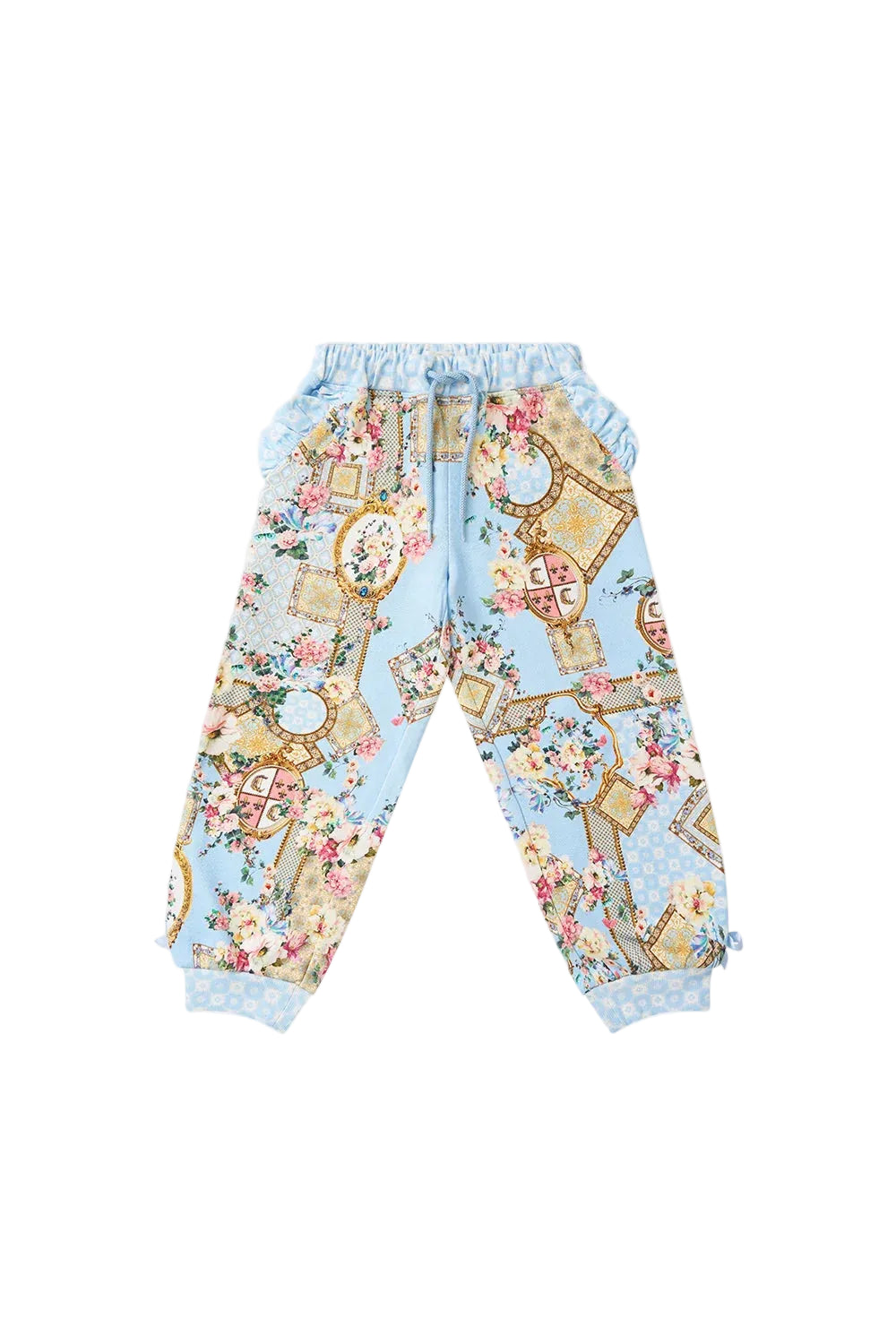 Sisi Society Kids Frill Track Pant With Bows Camilla