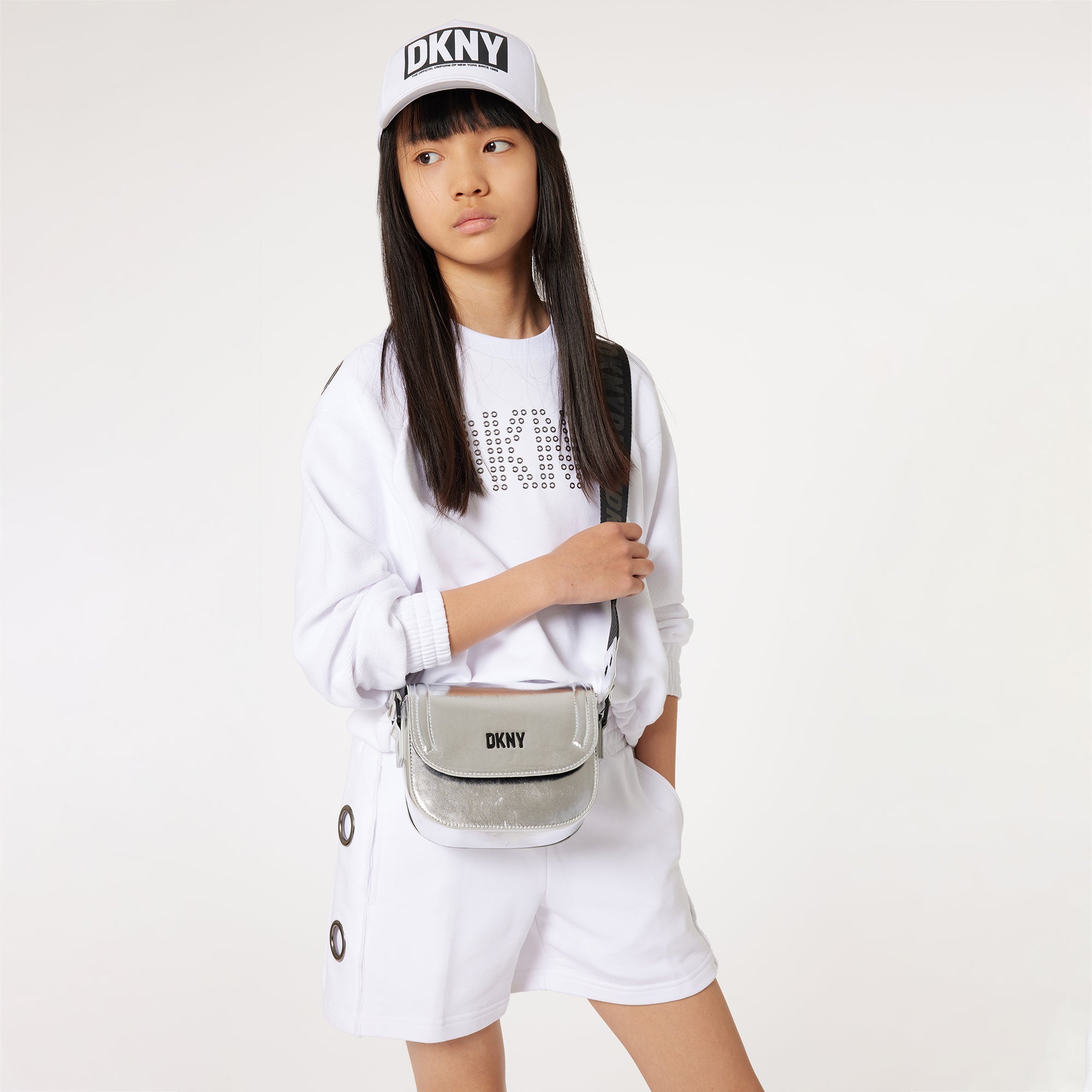 Cotton Terry Shorts DKNY