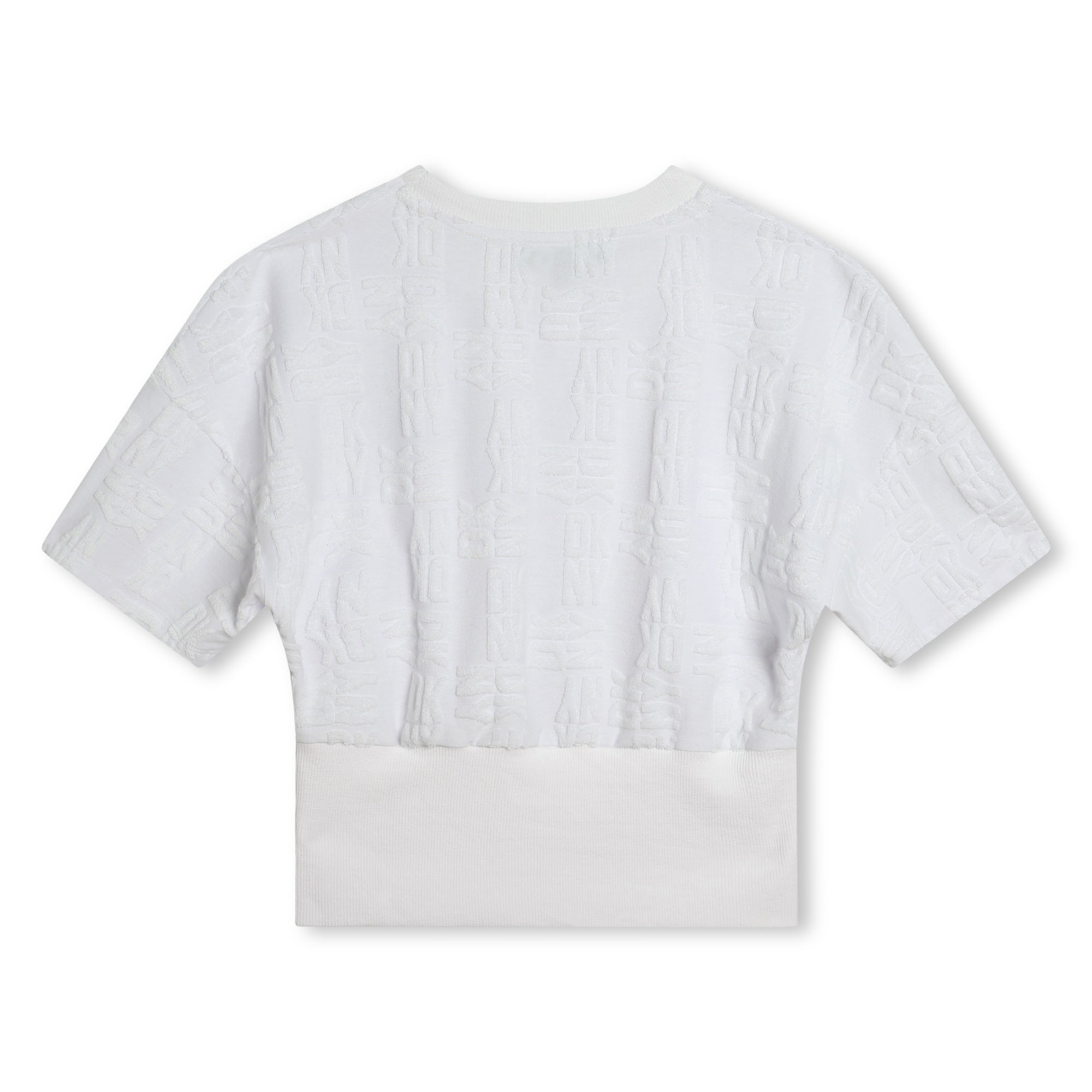 Raised Branding Short Sleeve Tee DKNY