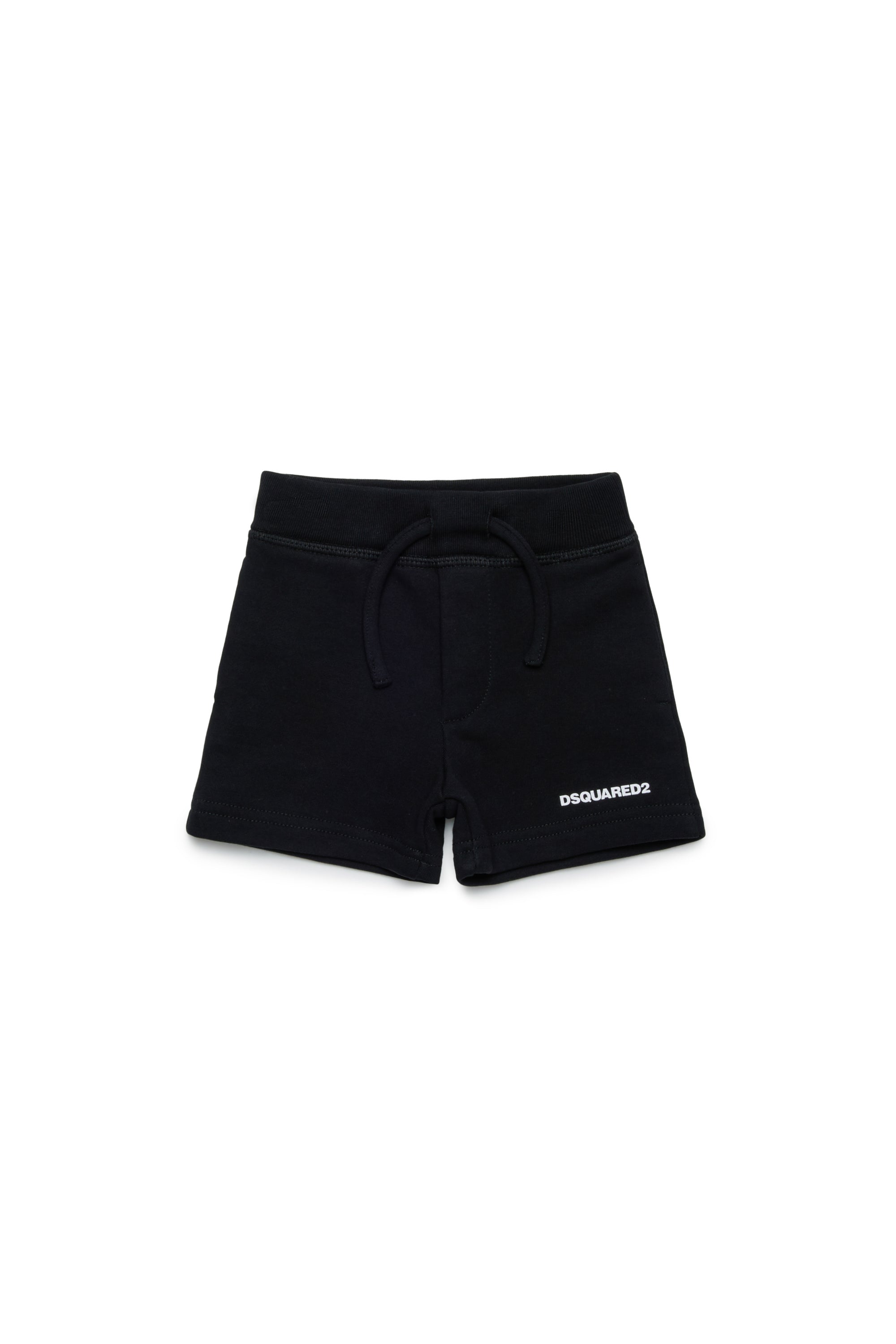 Cotton Jersey Shorts for Kids Dsquared Kid