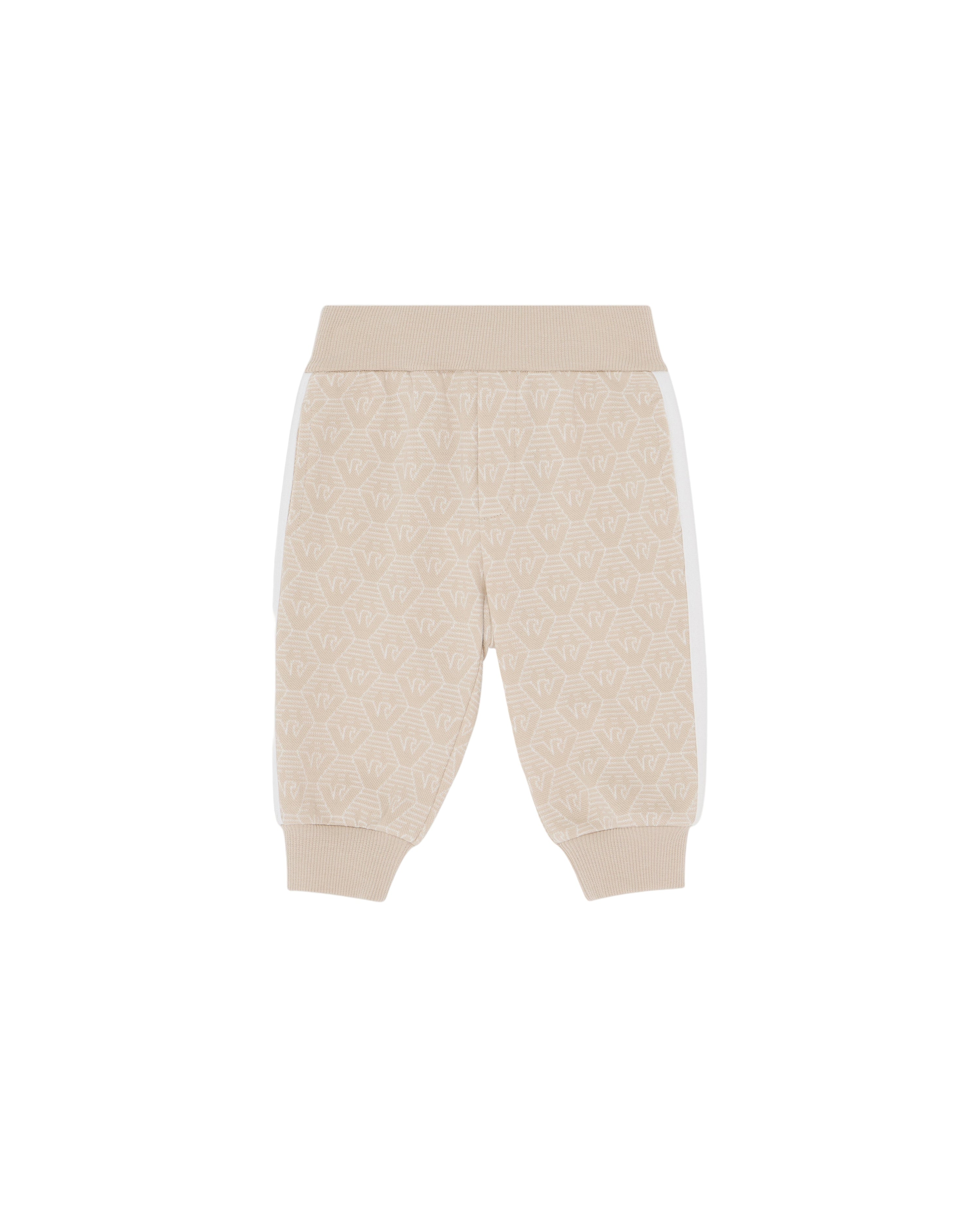 Luxury Monogram Joggers for Babies Emporio Armani