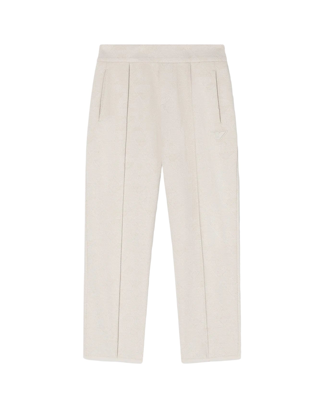 Double Jersey Jacquard Comfort-Fit Trouser Schoolsoutdesignerkidswear