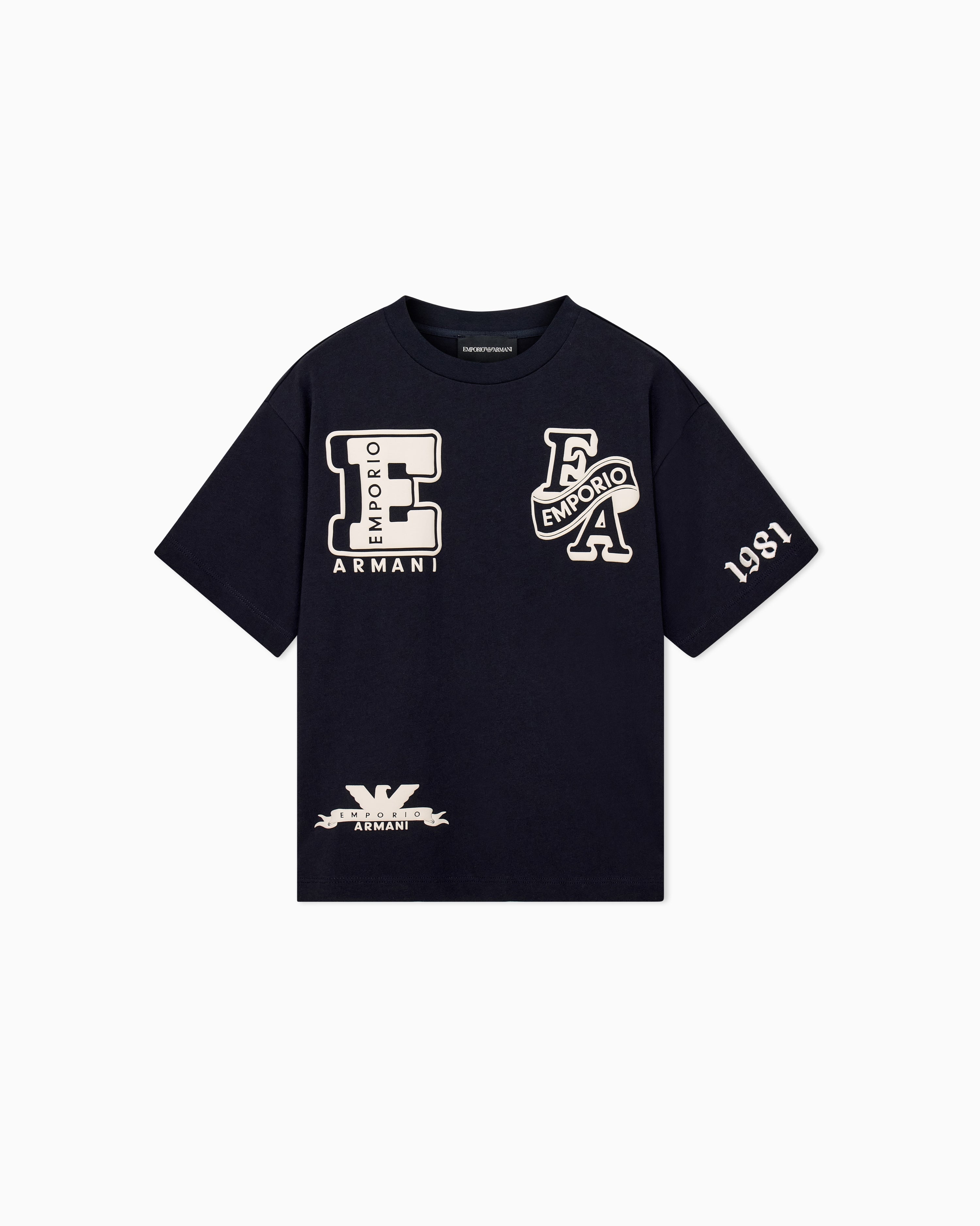 Emporio Armani T-Shirt - Iconico 0920 Blu Nav