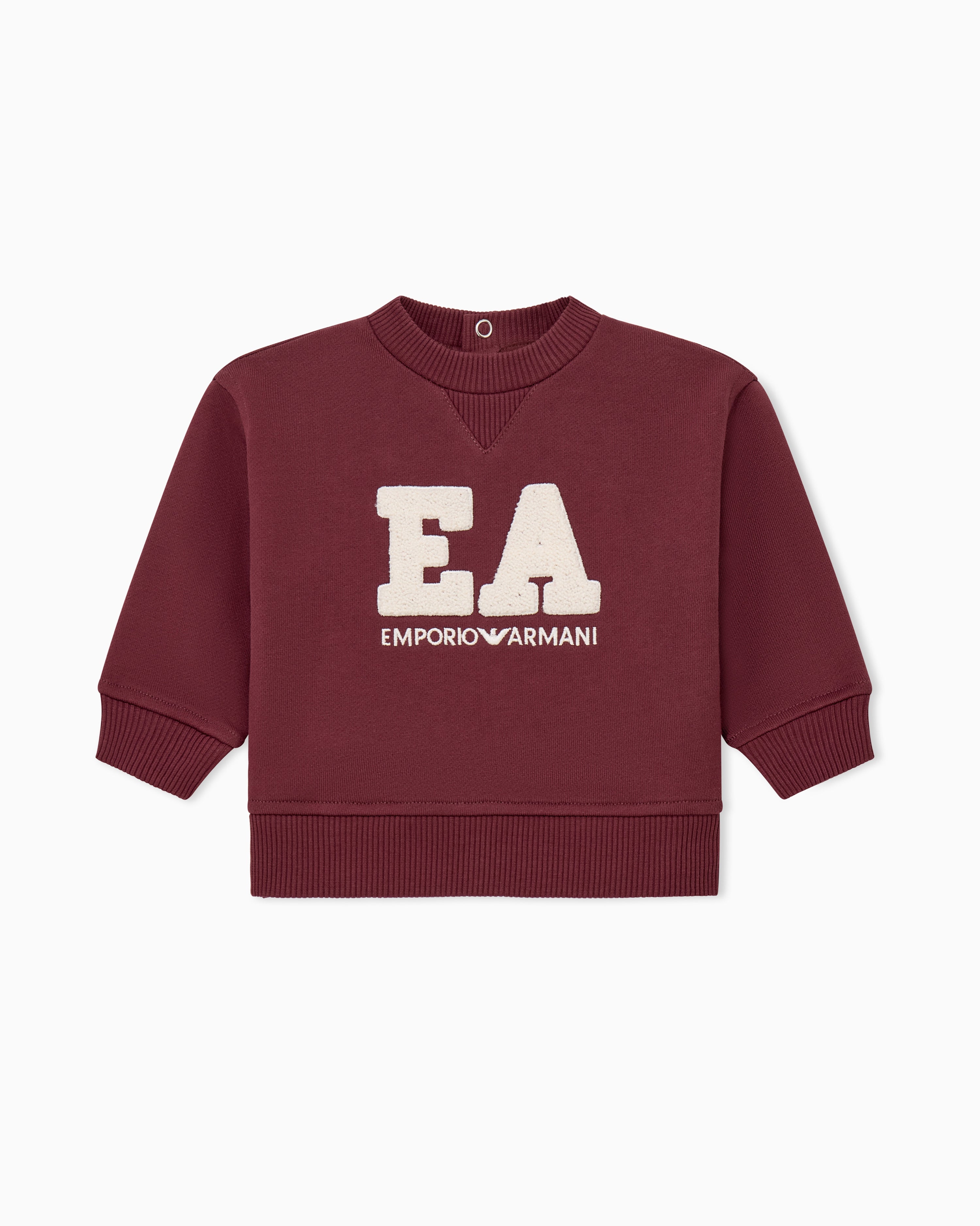 Emporio Armani Sweatshirt - Maroon Banner