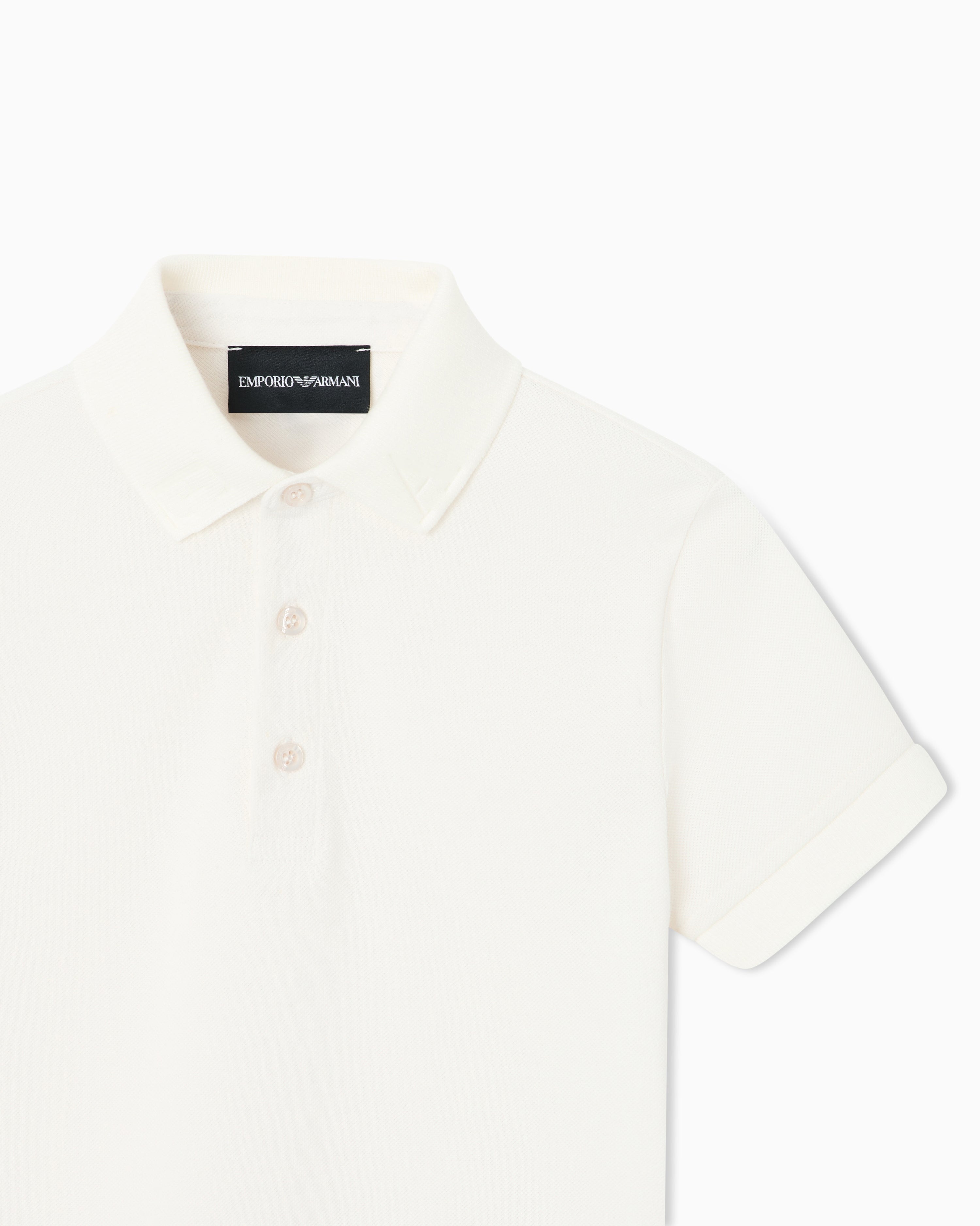 Emporio Armani Polo Shirt - White Sand
