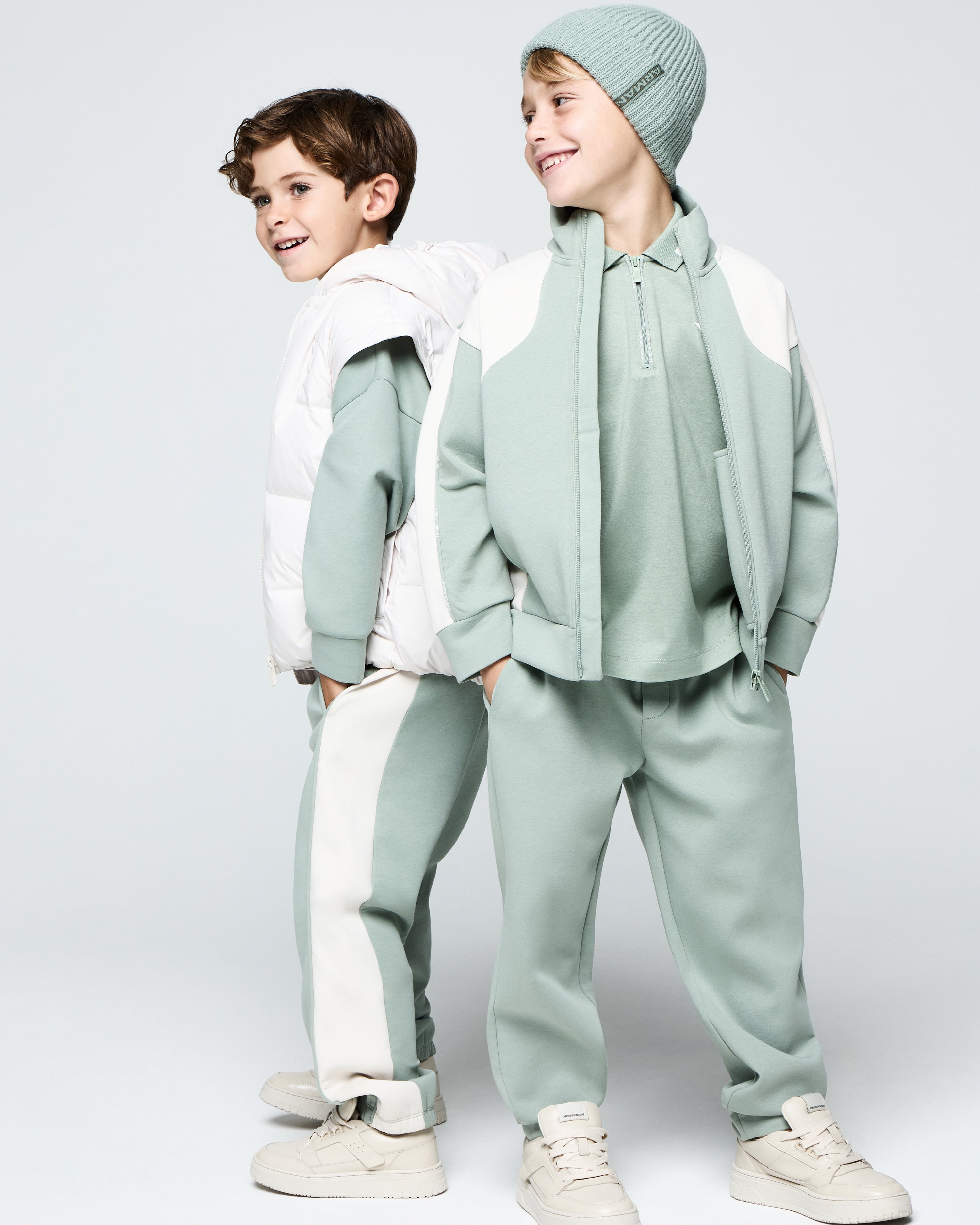 Emporio Armani Trousers - U9019 Iceberg Green