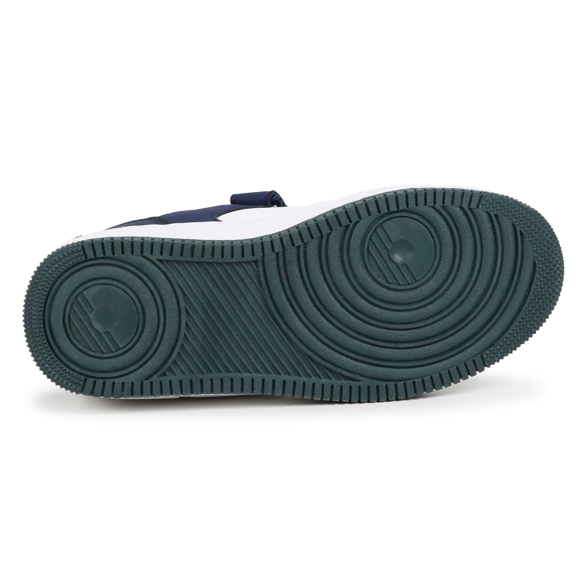 White Trainers with Embossed Strap Hugo