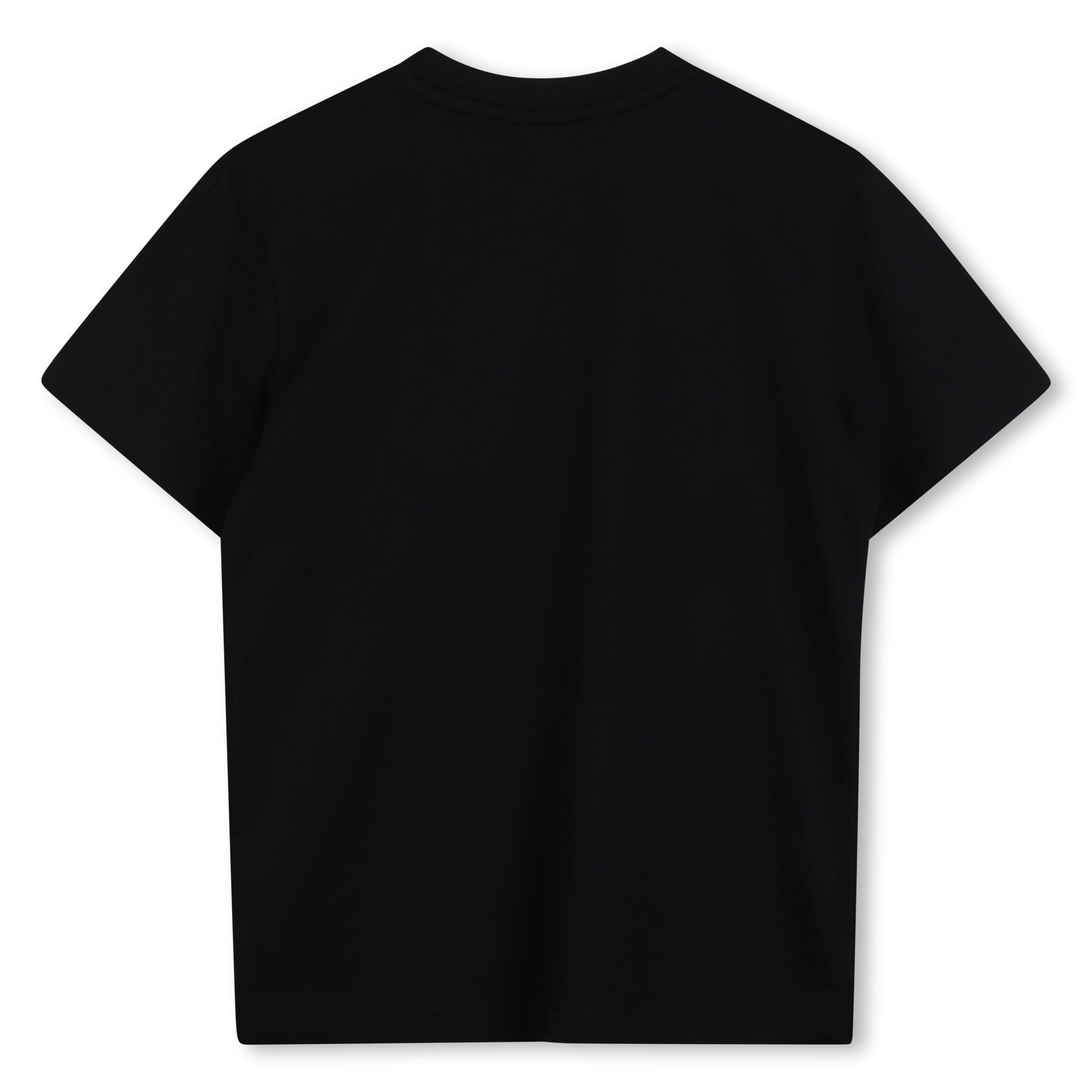Cotton T-Shirt with Zip Pocket for Boys Hugo