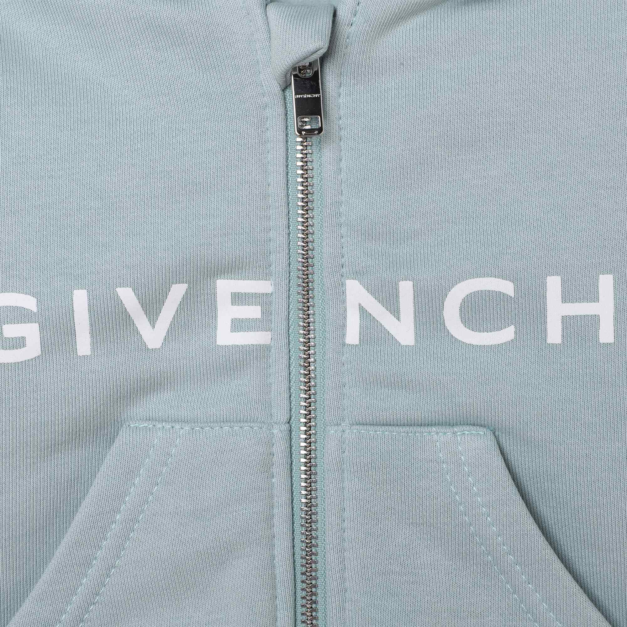 Fleece Hooded Cardigan Givenchy