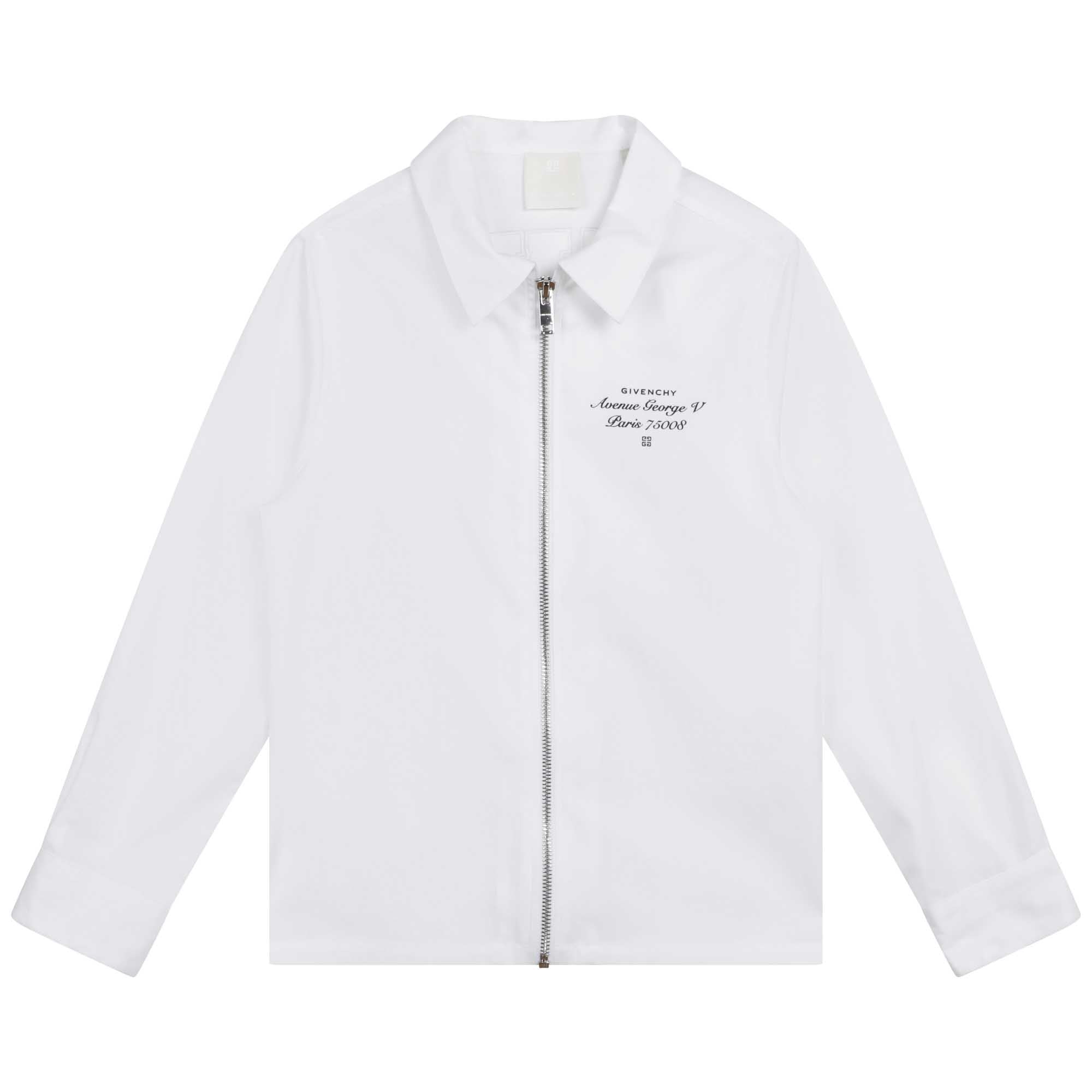 Zipped Long Sleeve Shirt Givenchy