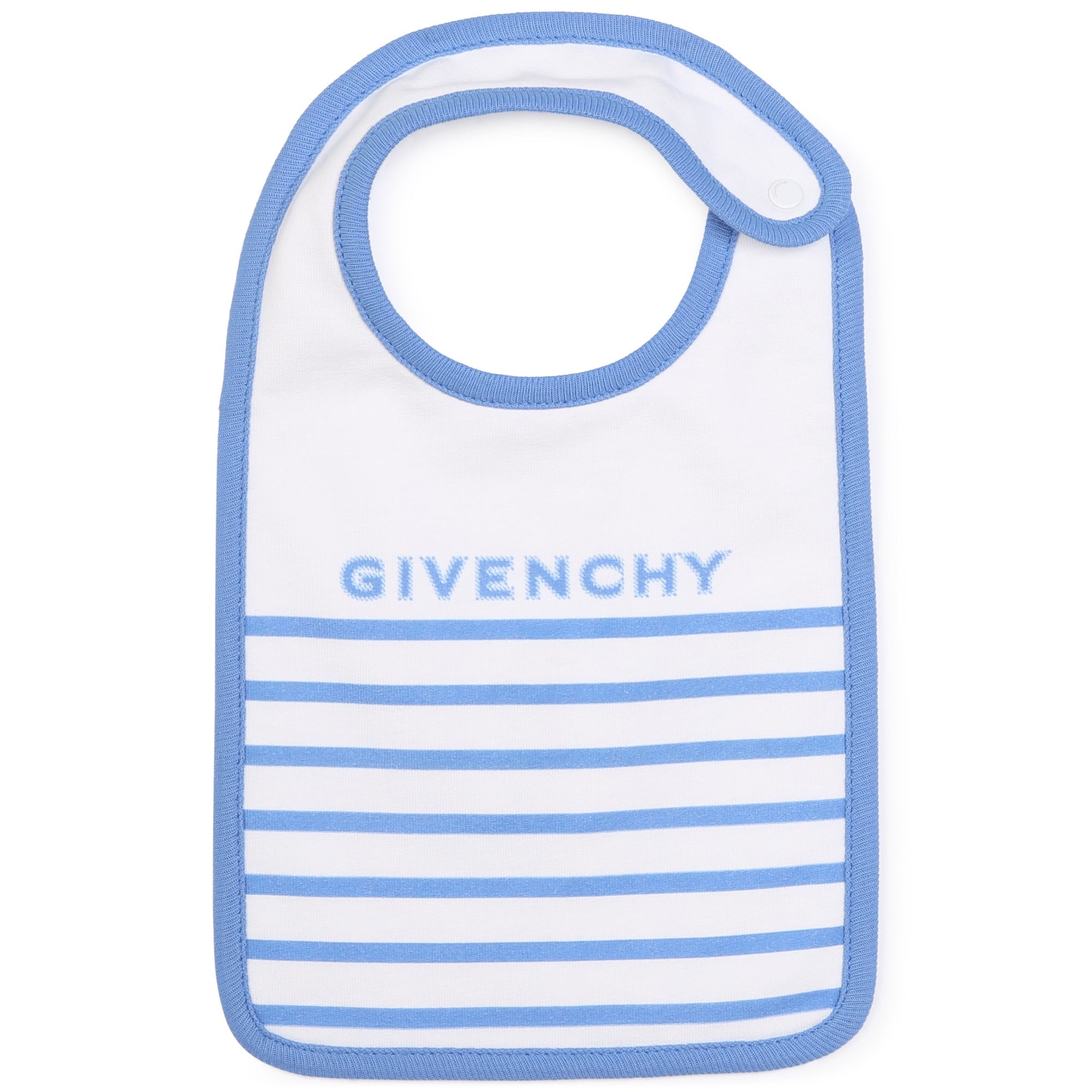 Striped PJs, Bib, and Hat Set Givenchy