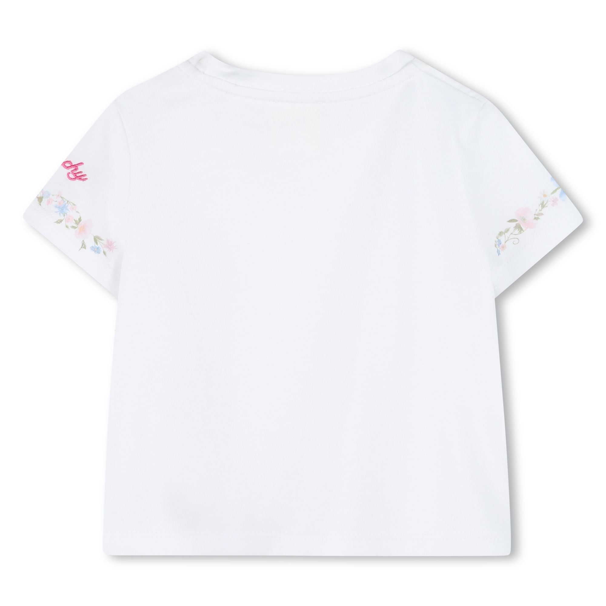Denim Pinafore Dress & T-Shirt Set Givenchy