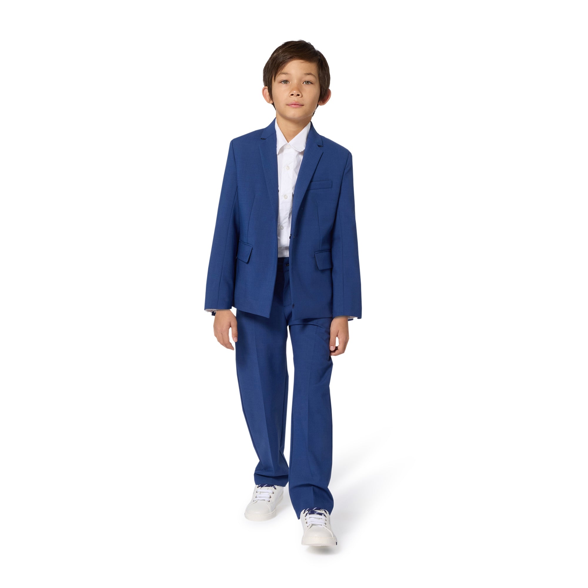 White Cotton Poplin Shirt with All-Over Givenchy Print and Braided Trim Givenchy