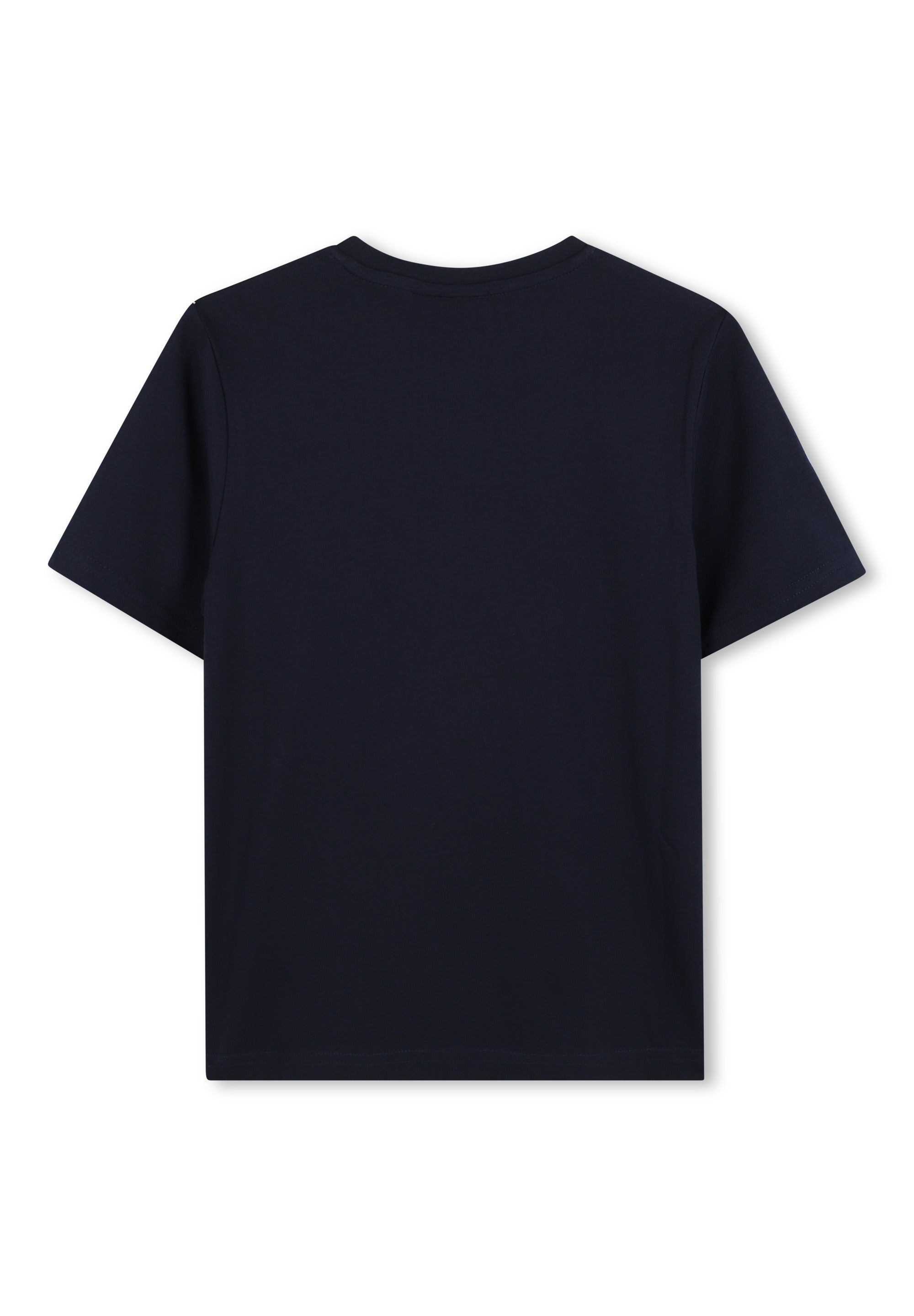 Short Sleeve Cotton Jersey T Shirt with Chest Logo Hugo Boss