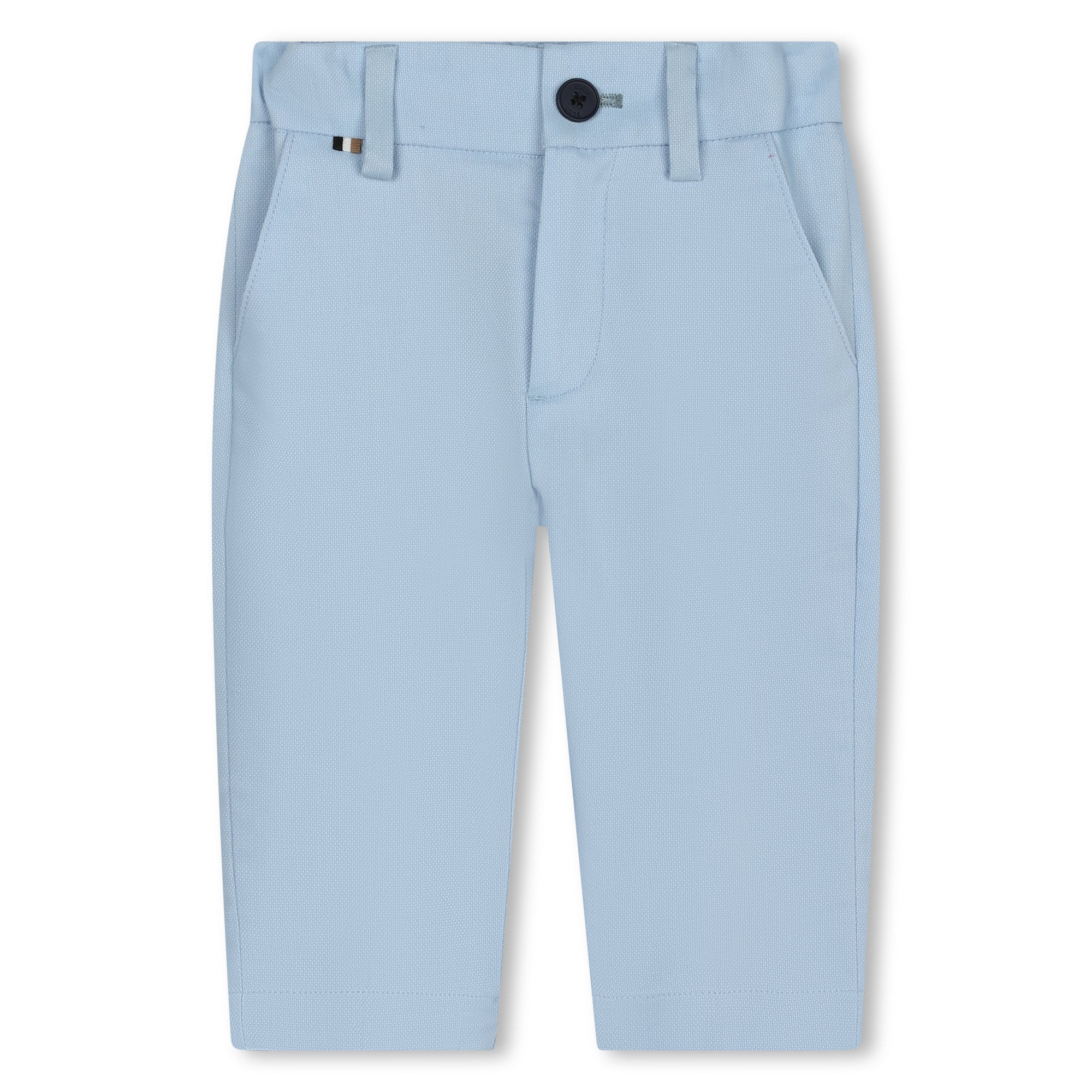 Ceremony Suit Trousers with Button Front Closure Hugo Boss