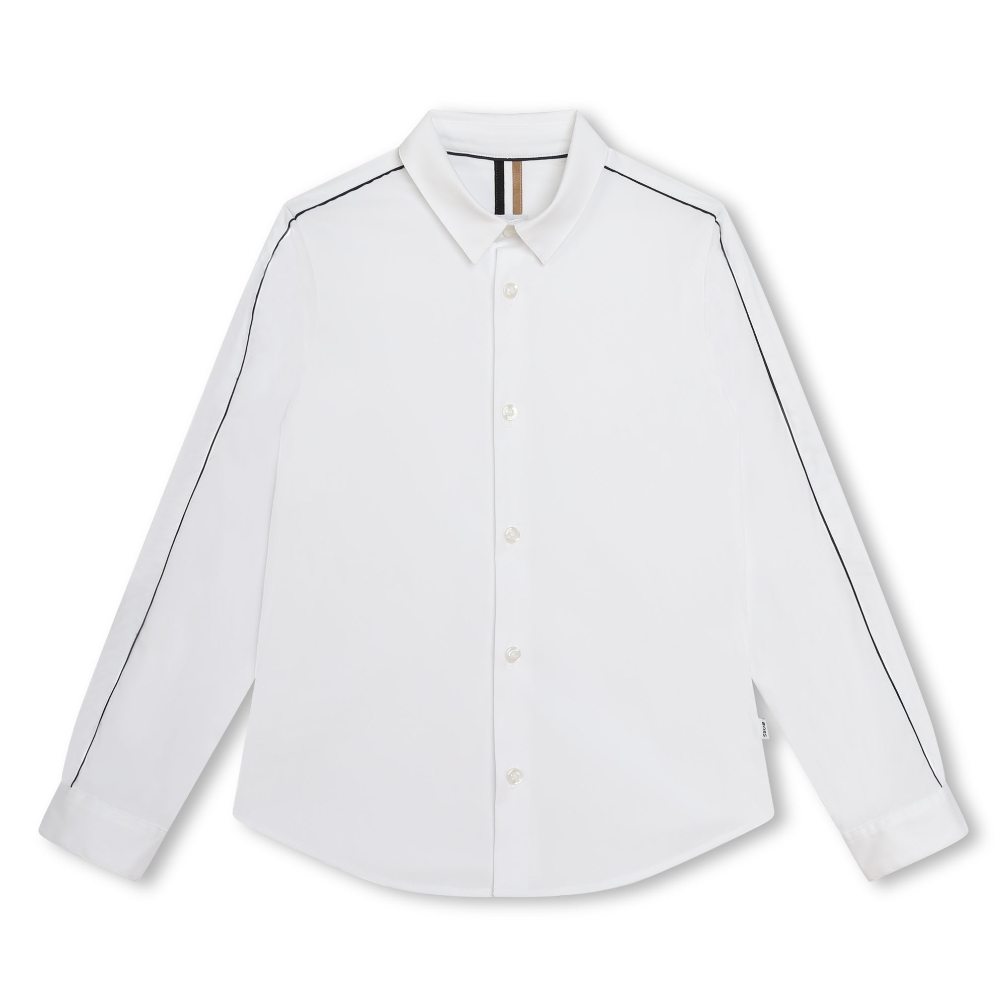 Slim Fit Contrast Piping Shirt Hugo Boss