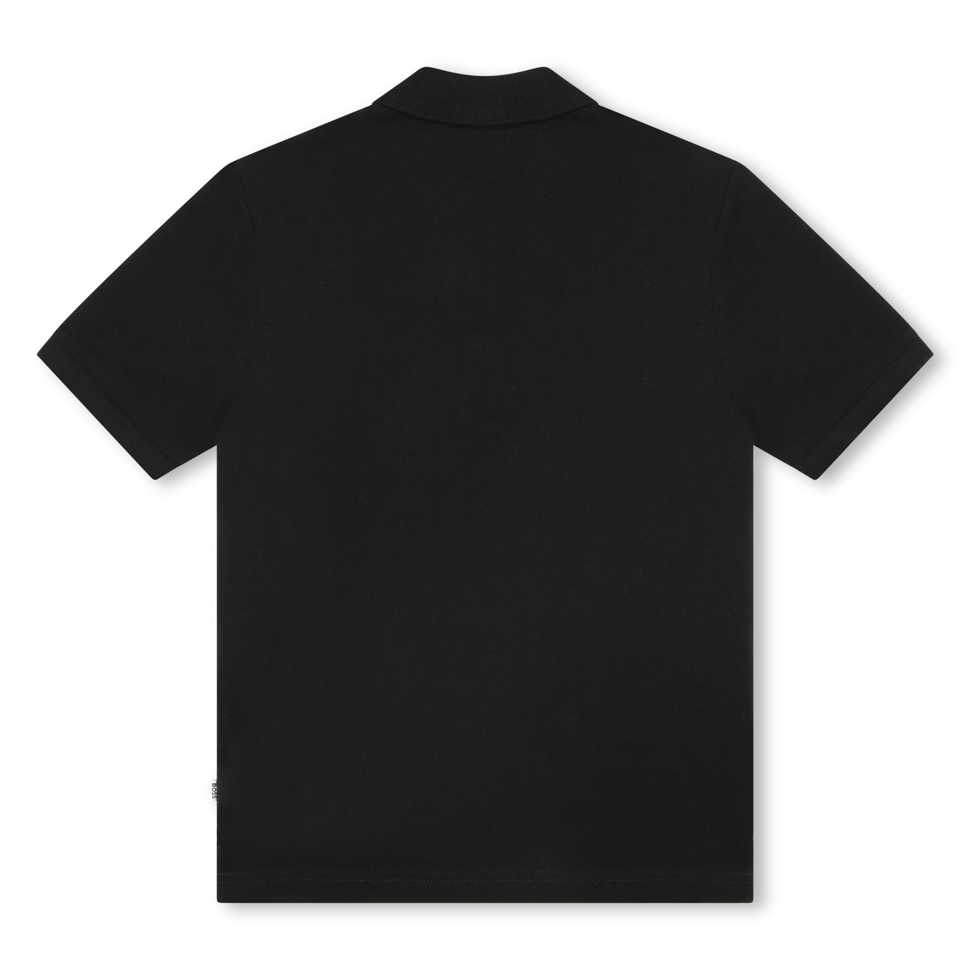 Short Sleeve Polo with Braid Collar Hugo Boss