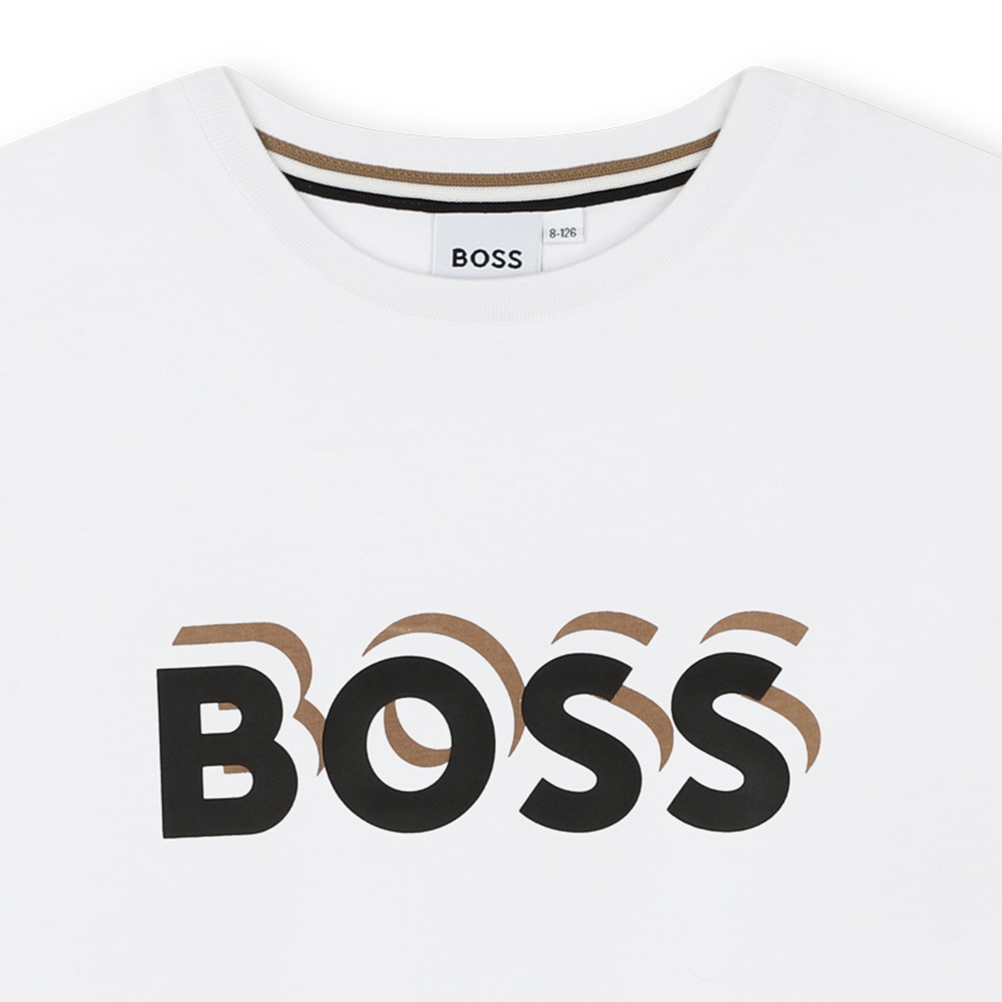 Cotton Embossed Logo Tee-Shirt Hugo Boss