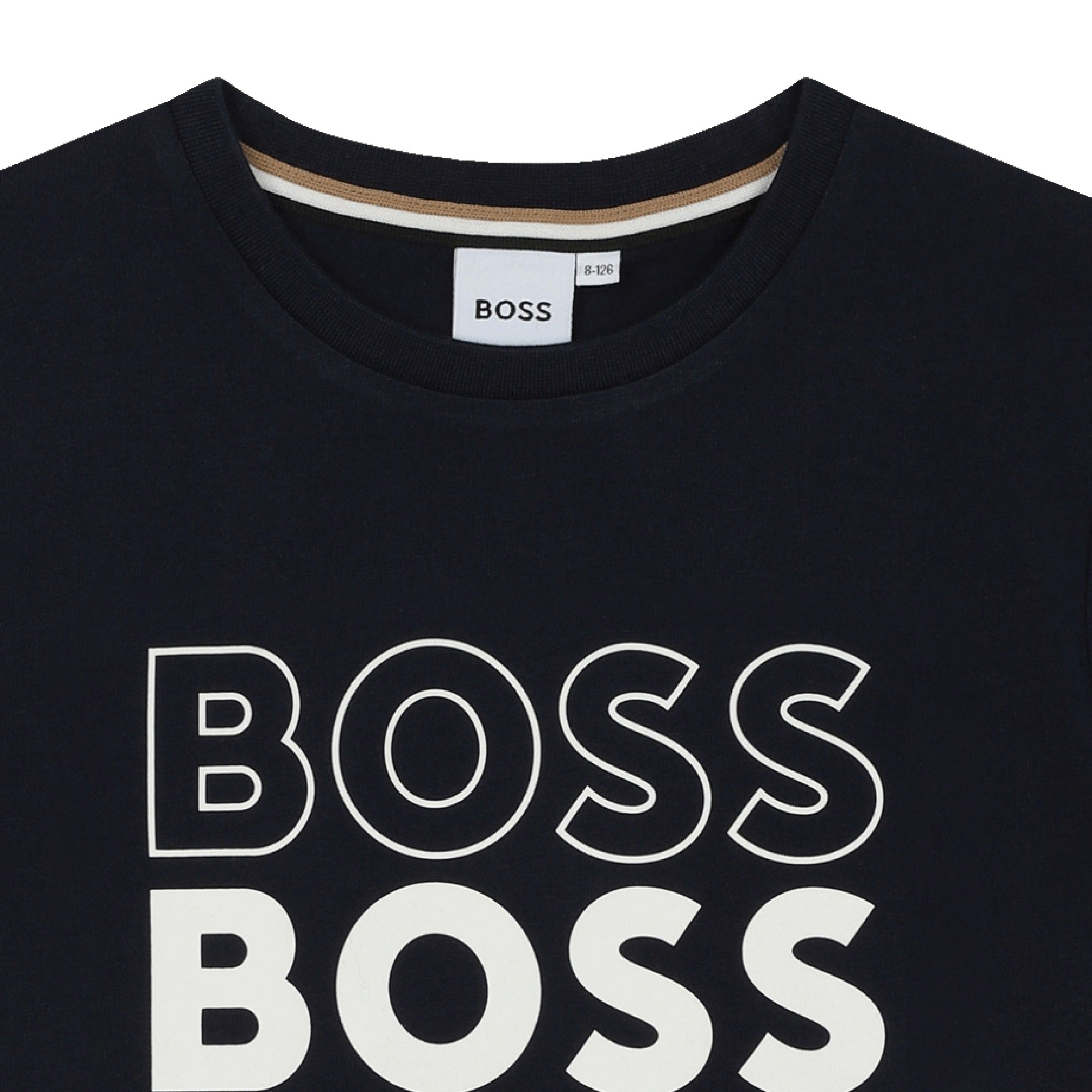 Slim Fit Multi-Logo Cotton Tee Hugo Boss