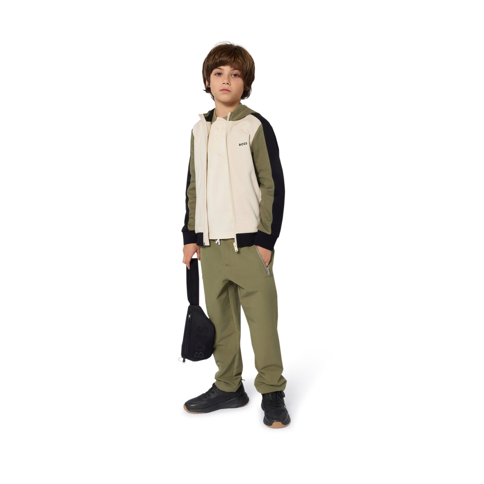 Technical Stretch Trousers for Boys Hugo Boss