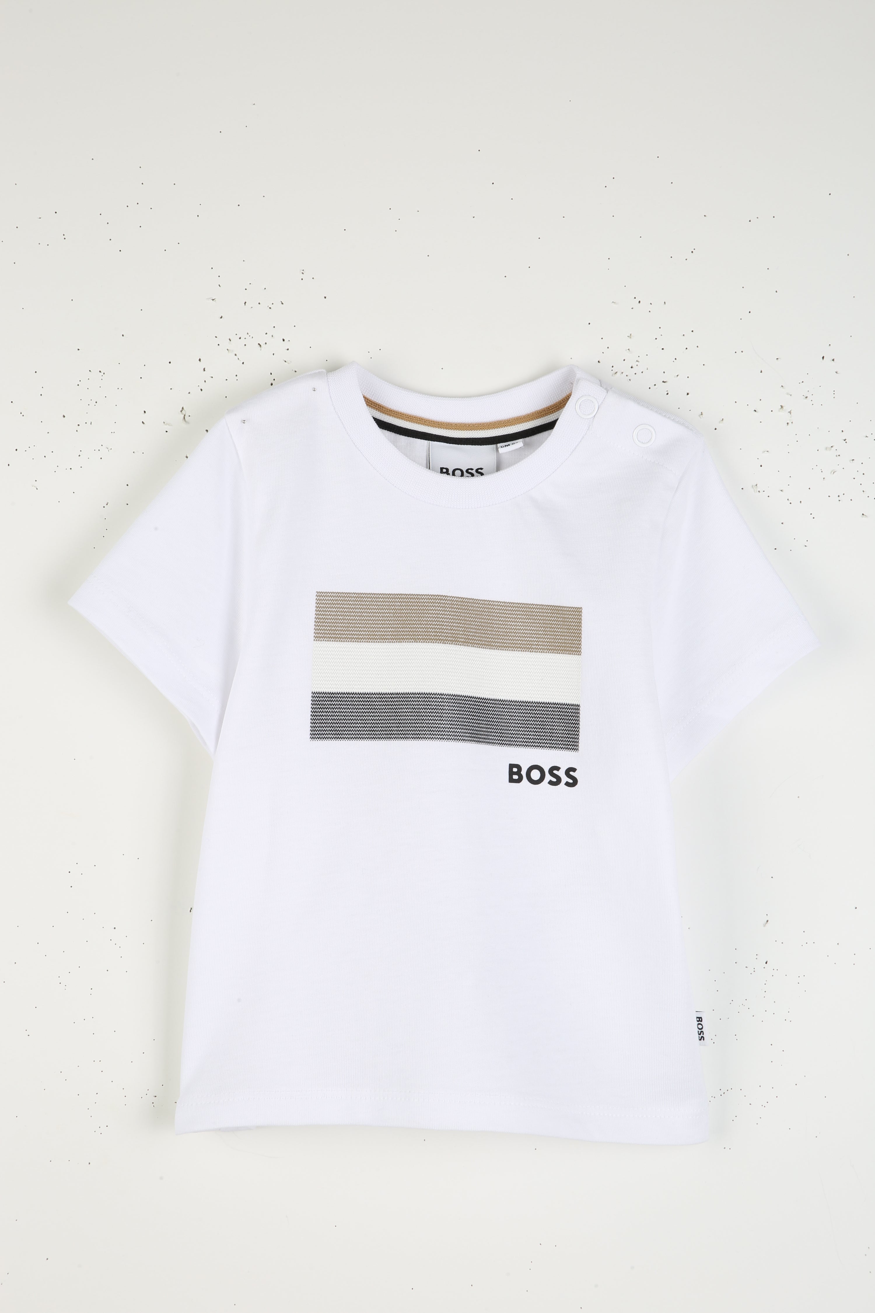 Cotton Tee & French Terry Bermuda Shorts Set Hugo Boss