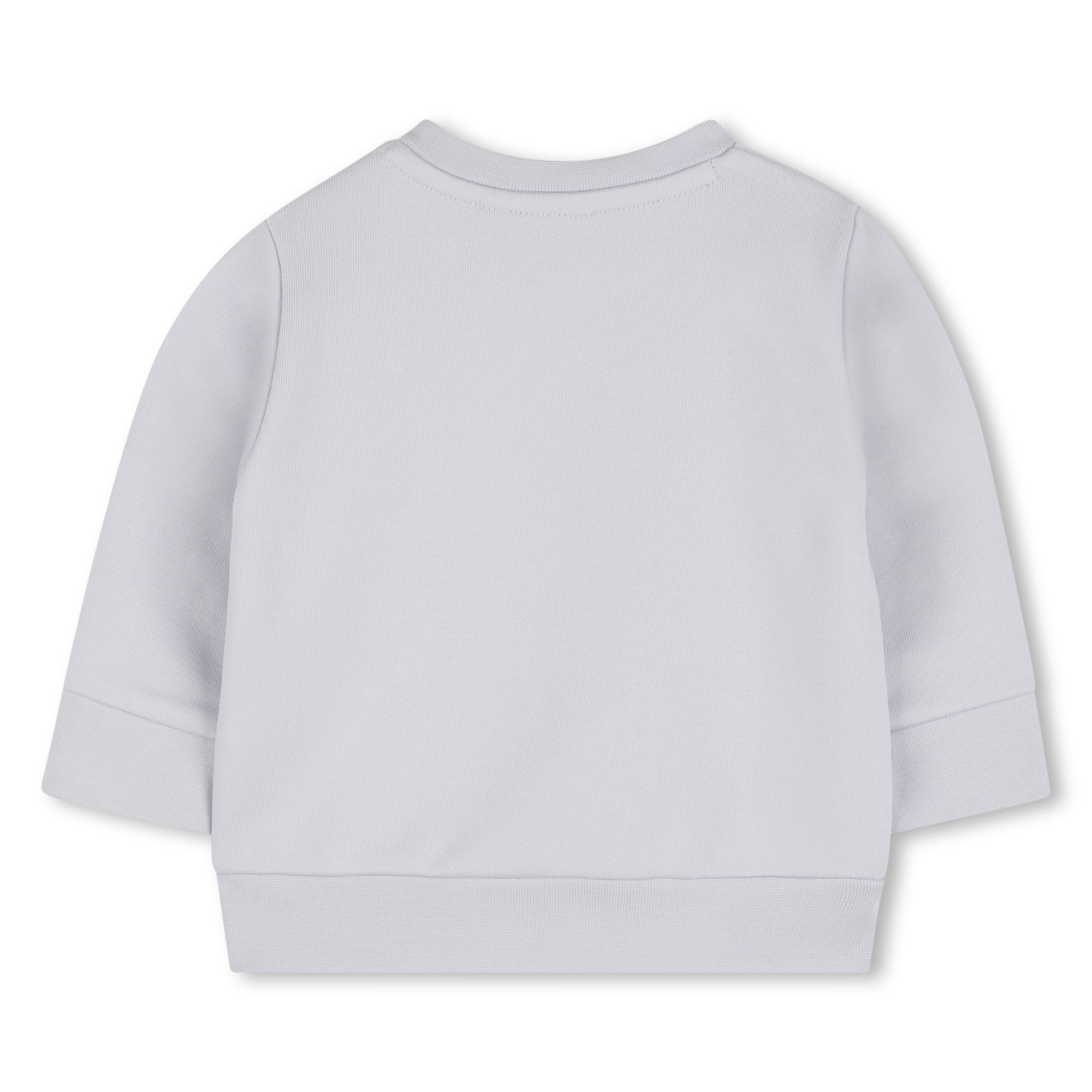 Baby French Terry Logo Sweatshirt, Light Blue Hugo Boss