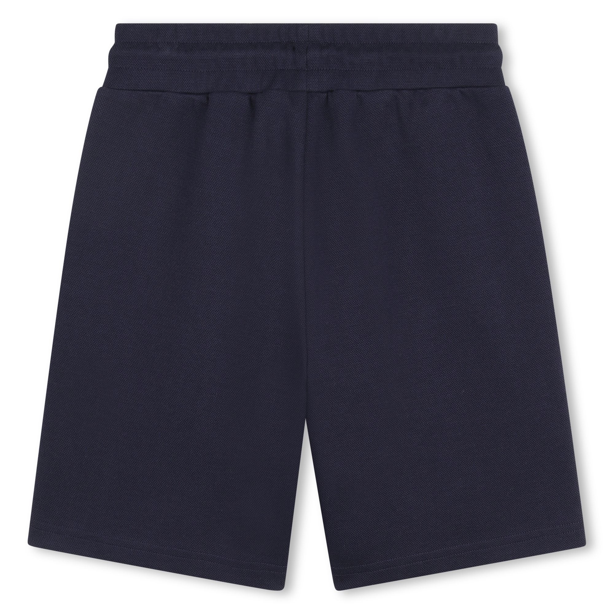Boys Logo T-Shirt and Piqué Shorts Set in Mint and Navy Hugo Boss