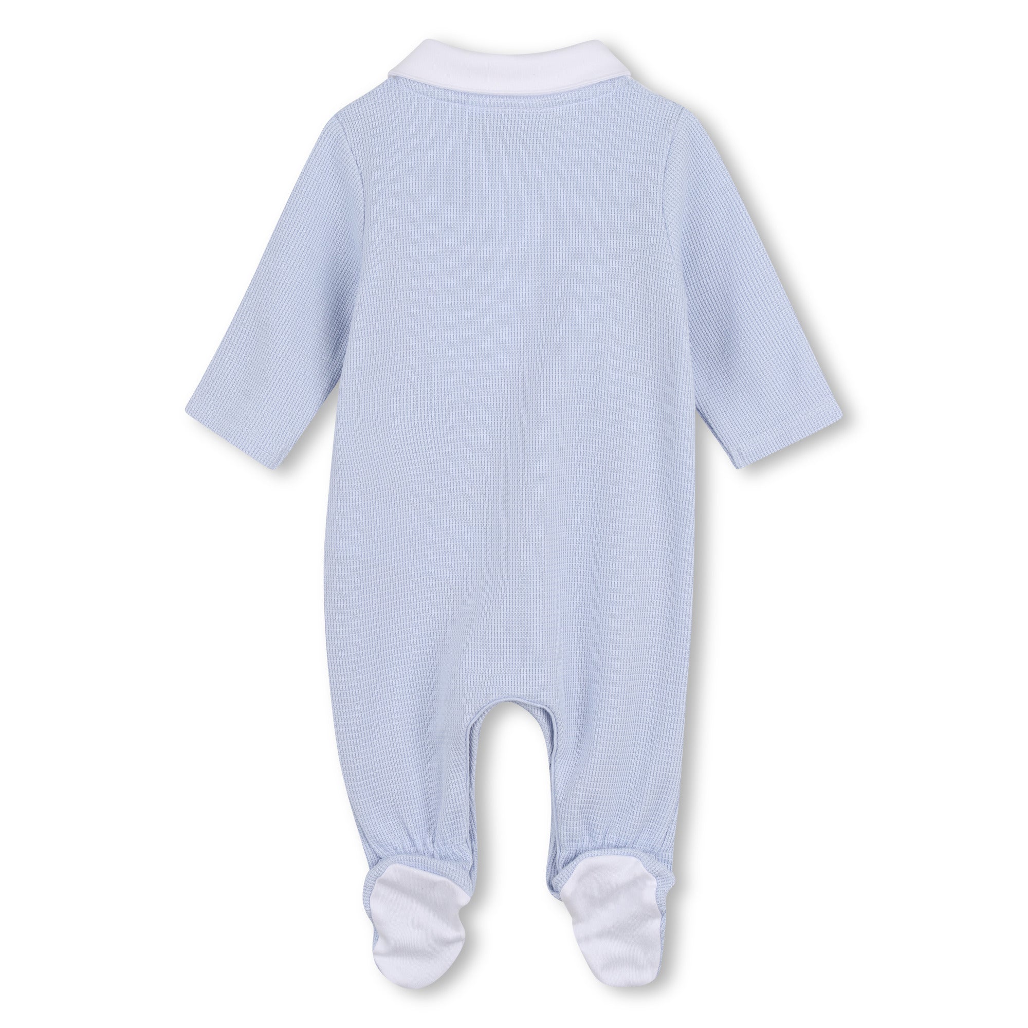 Cotton Waffle Piqué Pyjamas with Polo Collar Hugo Boss