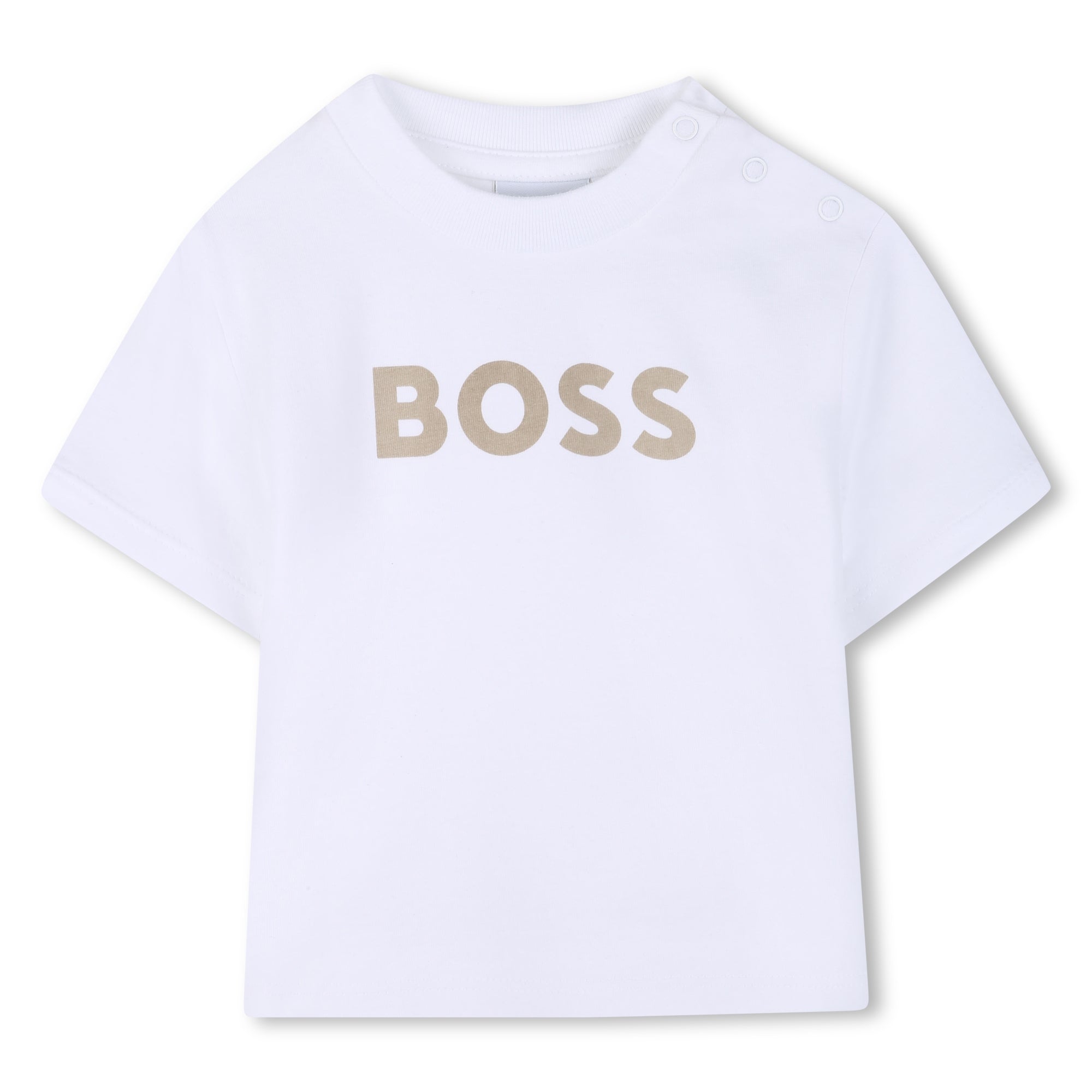 Organic Cotton T-Shirt & Stripe Shorts Gift Set Hugo Boss