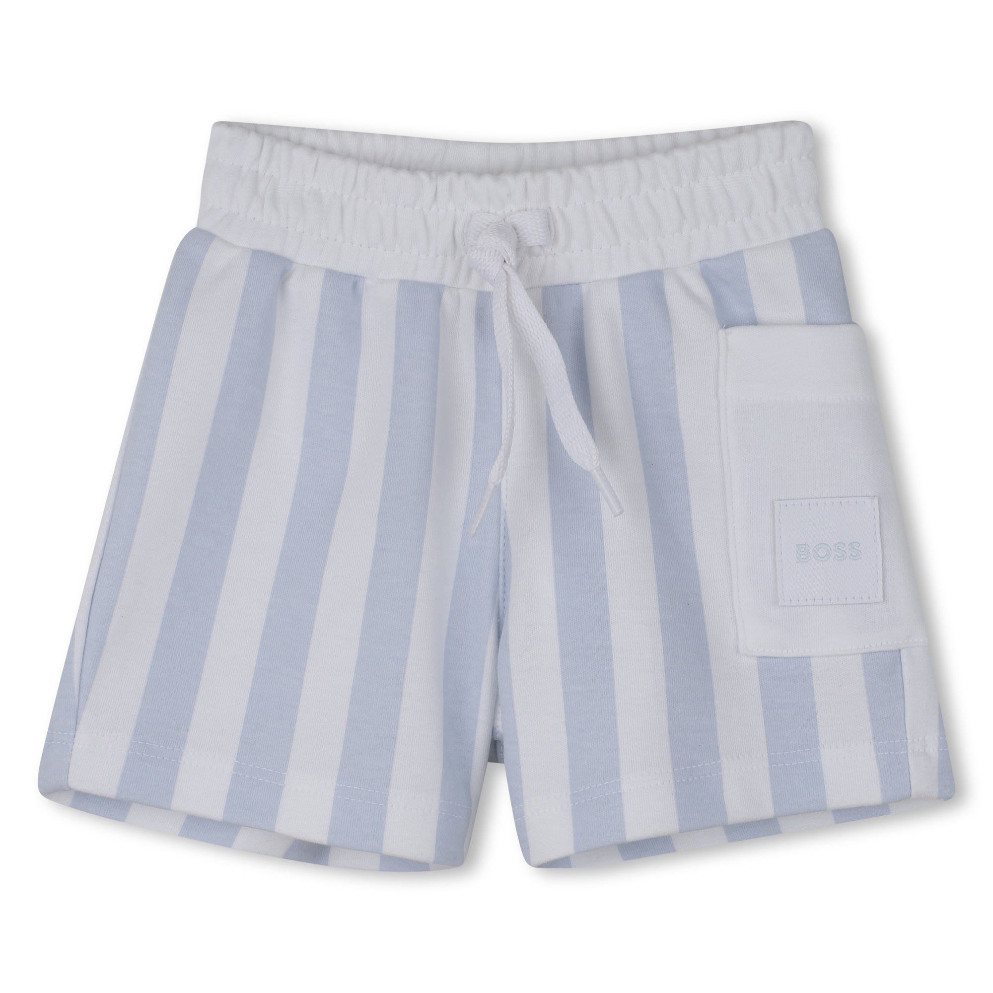Organic Cotton T-Shirt & Stripe Shorts Gift Set Hugo Boss