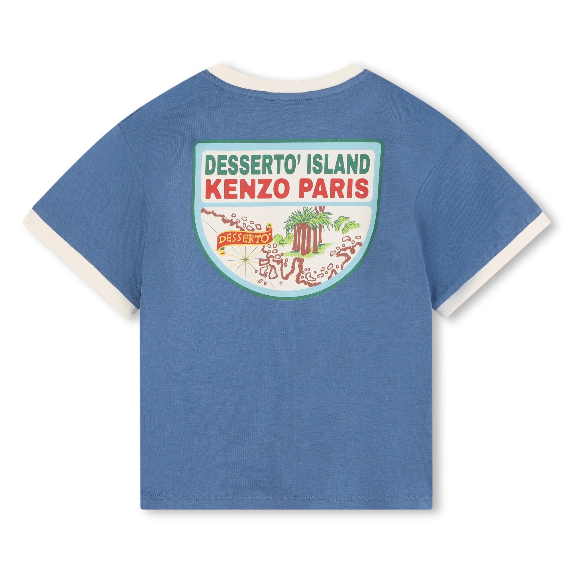 Contrast Collar Tee Kenzo