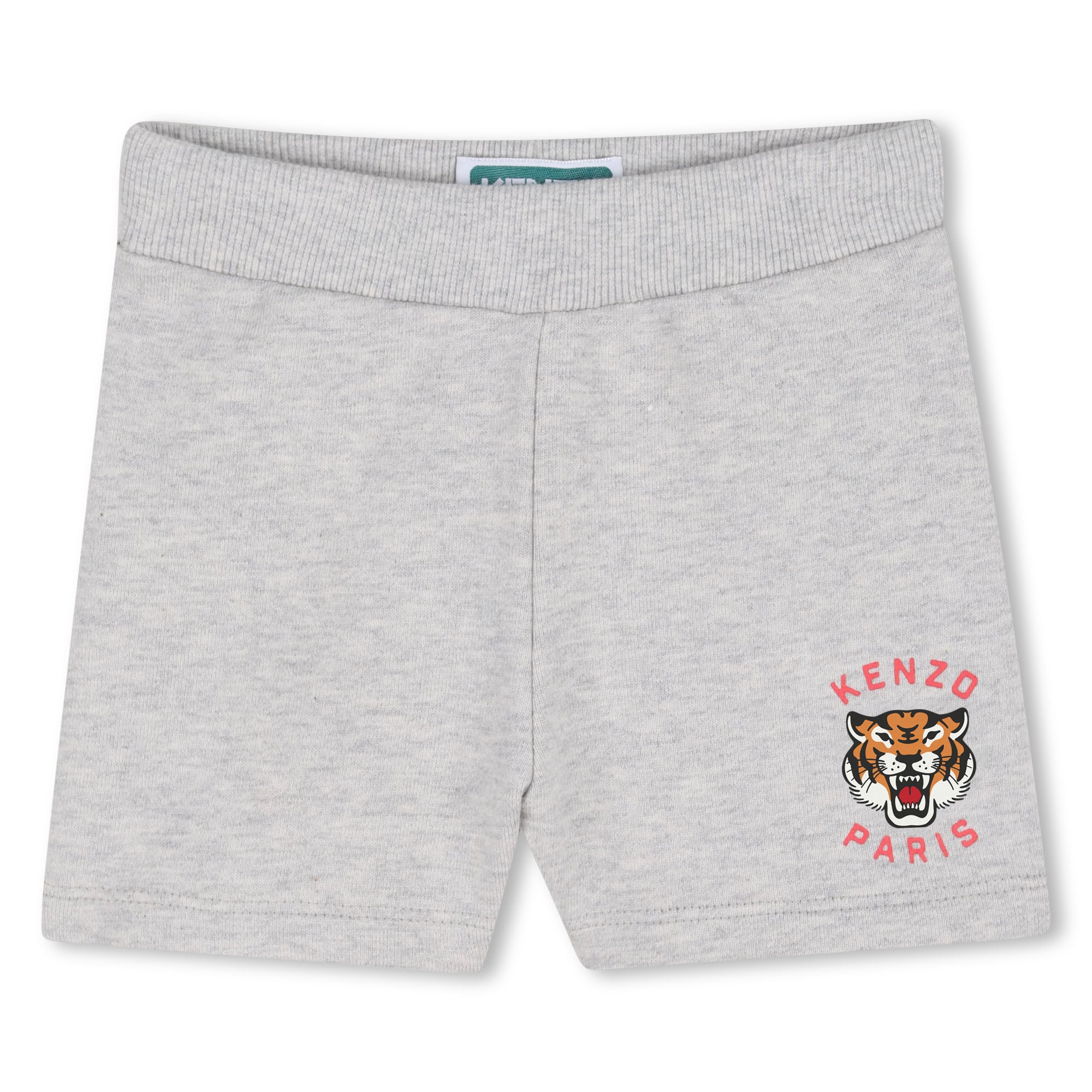 T-Shirt & Bermuda Shorts Set in Heather Grey Kenzo
