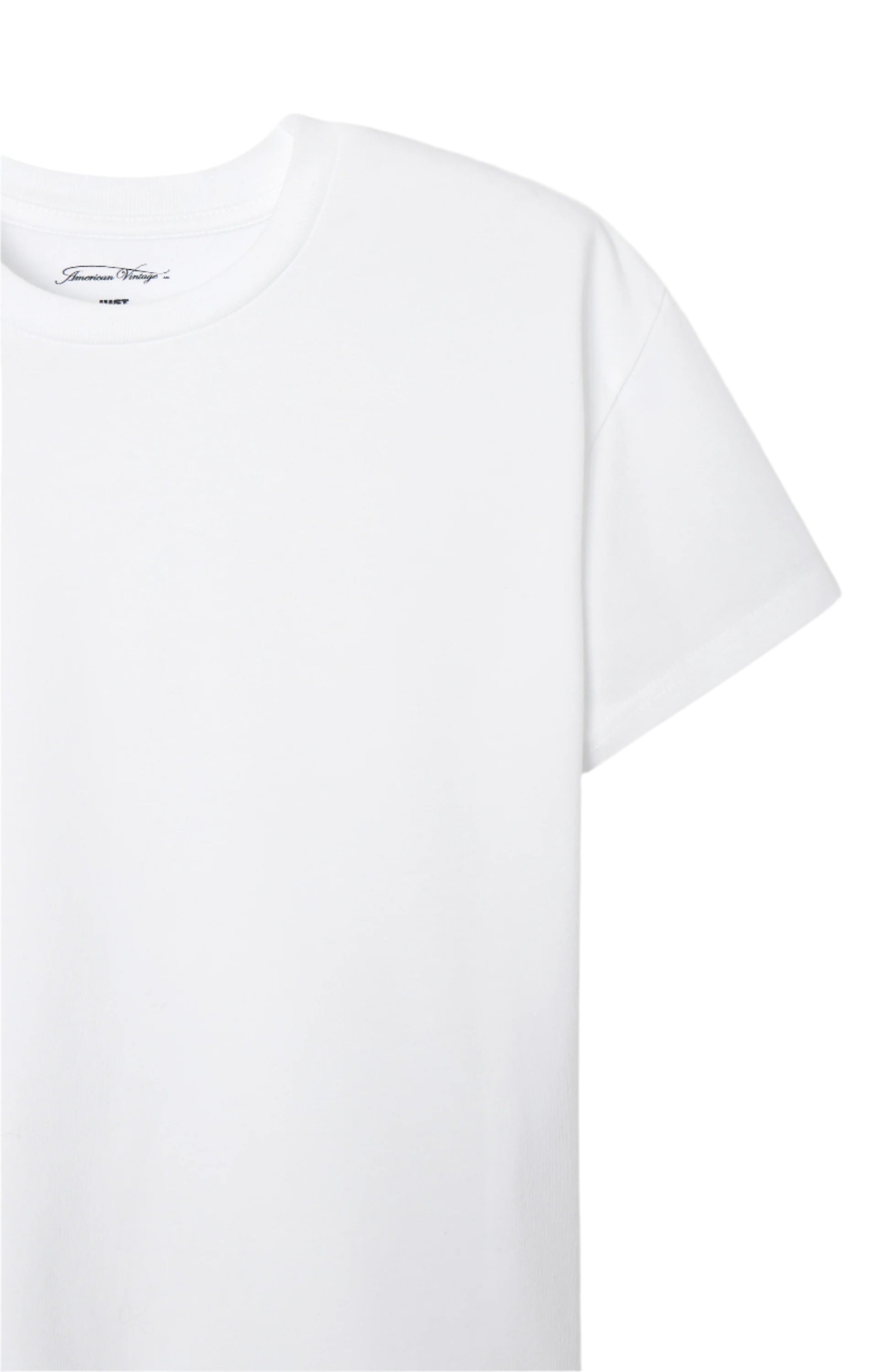 Essential Cotton Crew Neck T-Shirt American Vintage