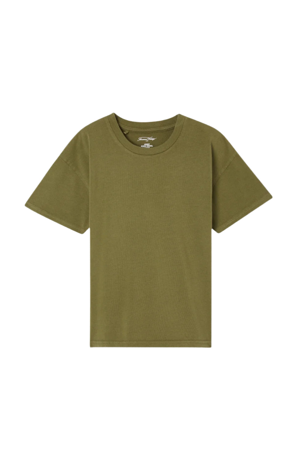 Essential Cotton Crew Neck T-Shirt American Vintage