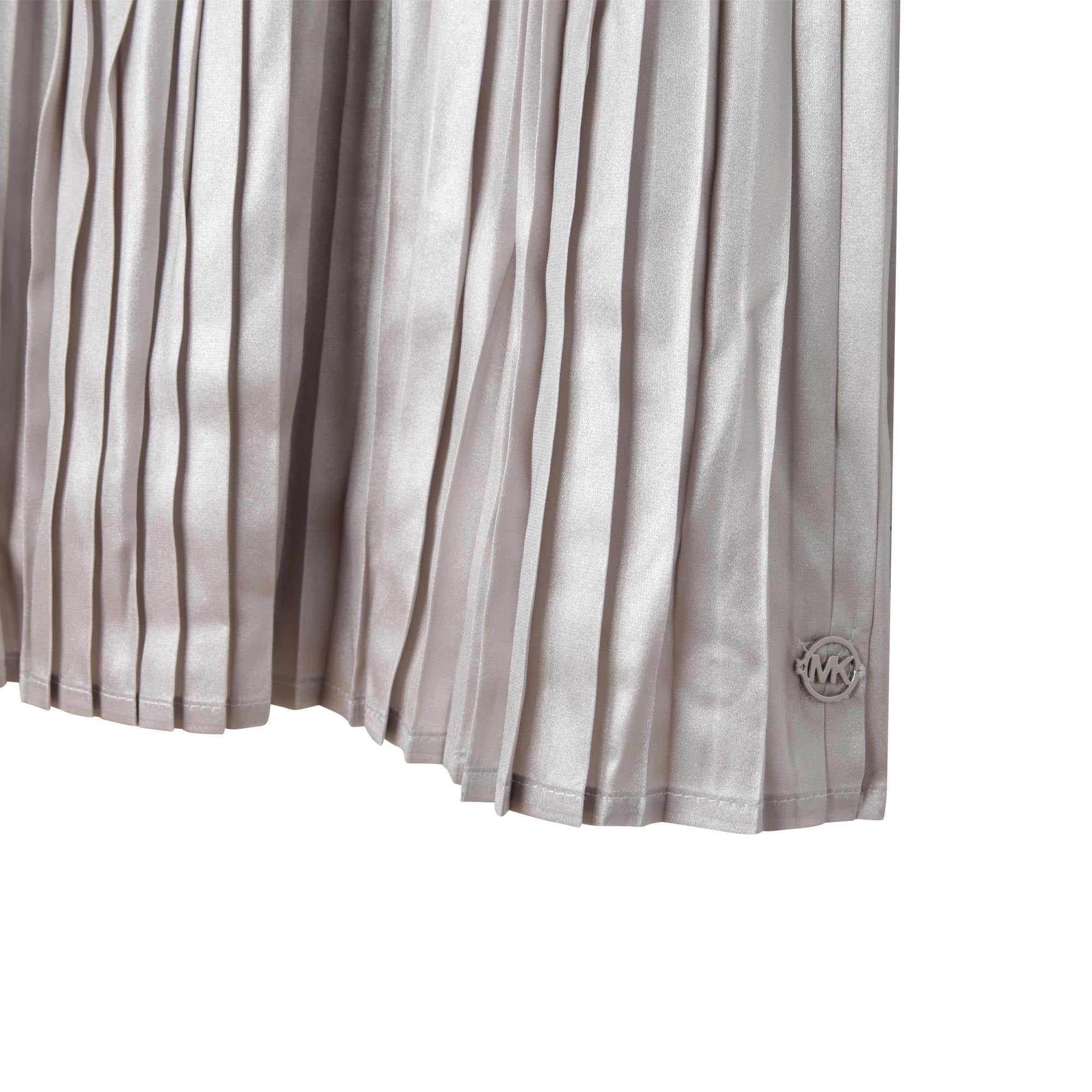 Sleeveless Satin Dress Michael Kors