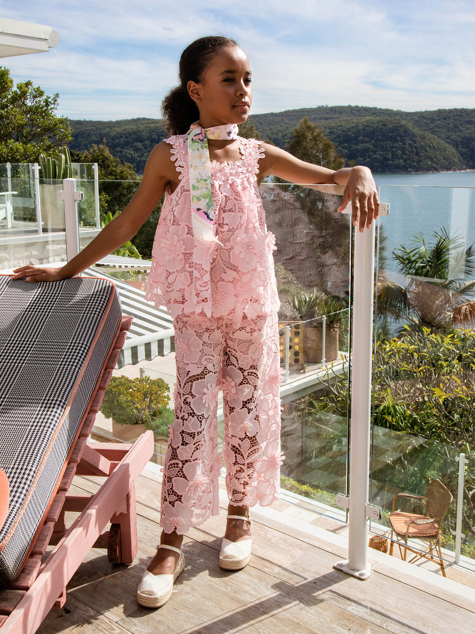 Riviera Rose Lace Top Tutu Du Monde