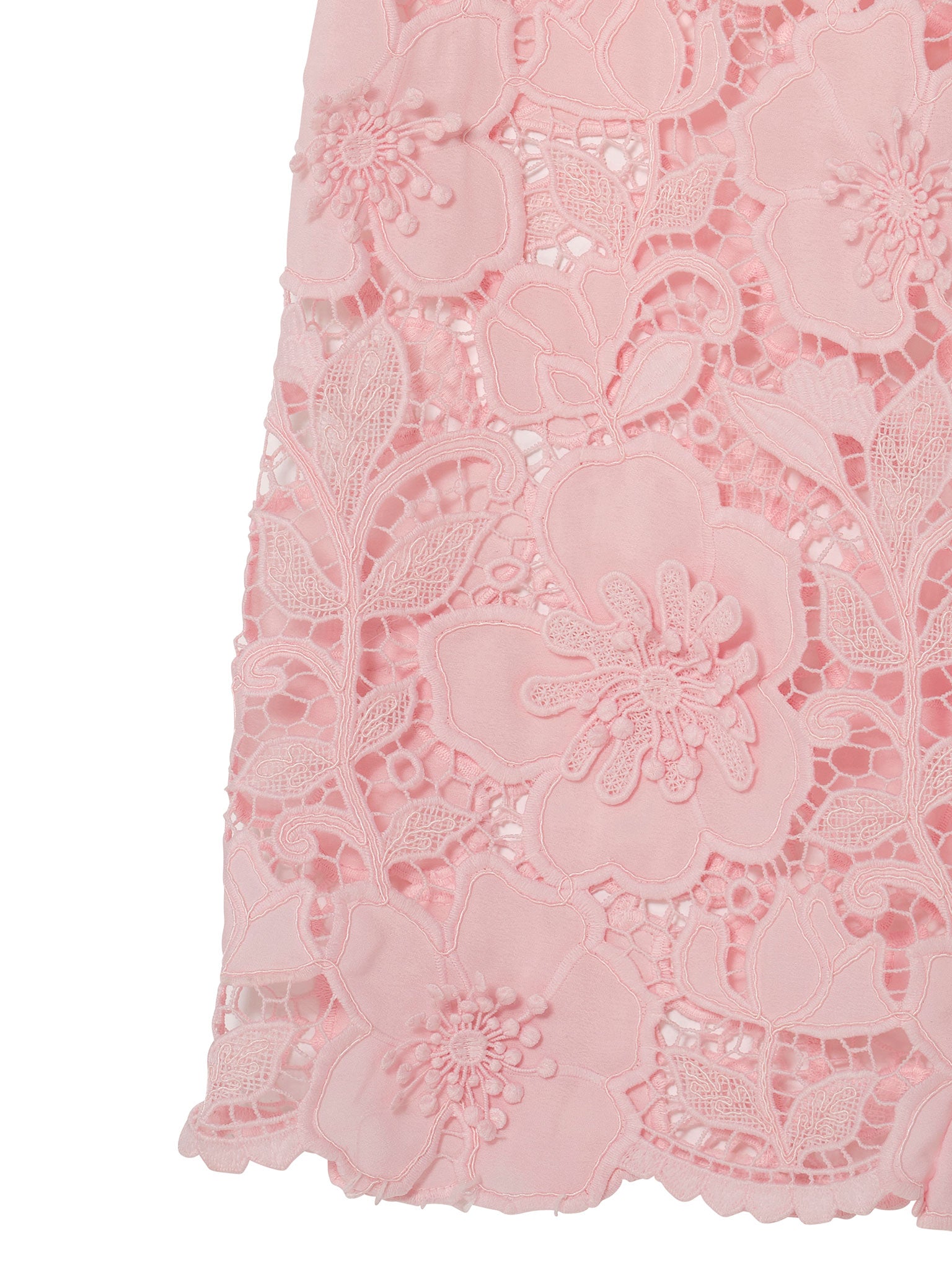 Riviera Rose Pants - Floral Lace Wide Leg Pants with Elastic Waist Tutu Du Monde