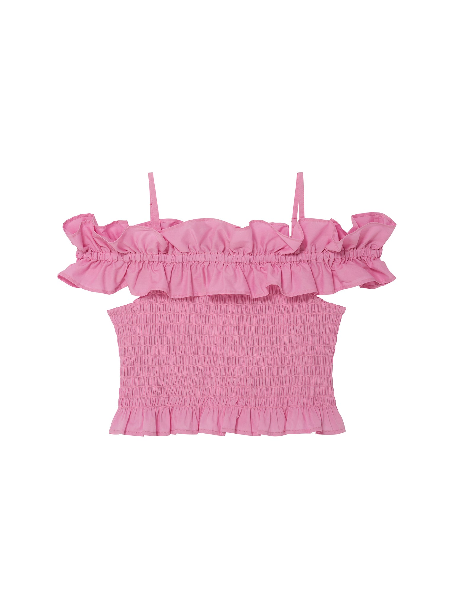 Mariposa Top - Smocked Ruffle Cotton Tutu Du Monde