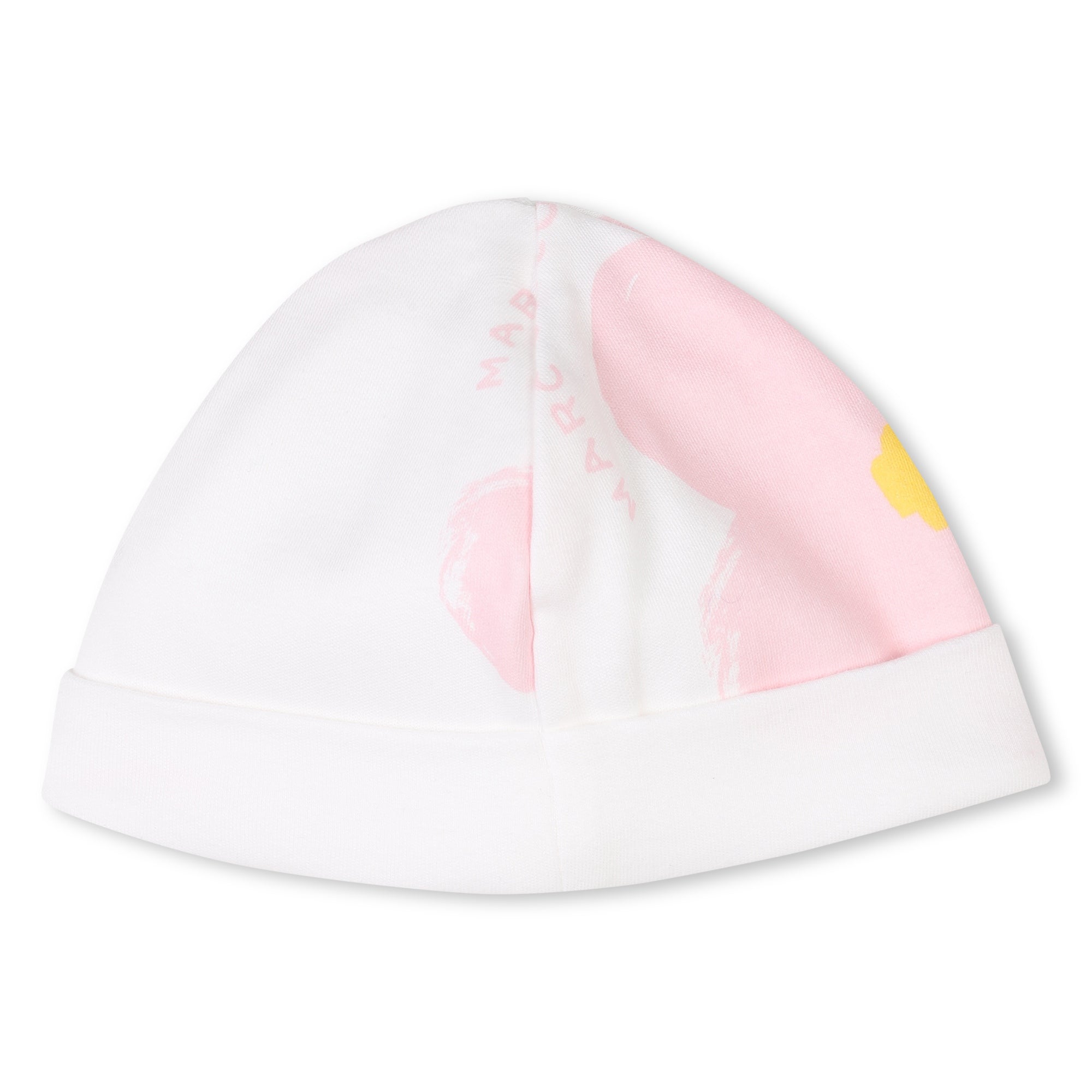 Floral Baby Sleepsuit Set with Bib & Hat The Marc Jacobs