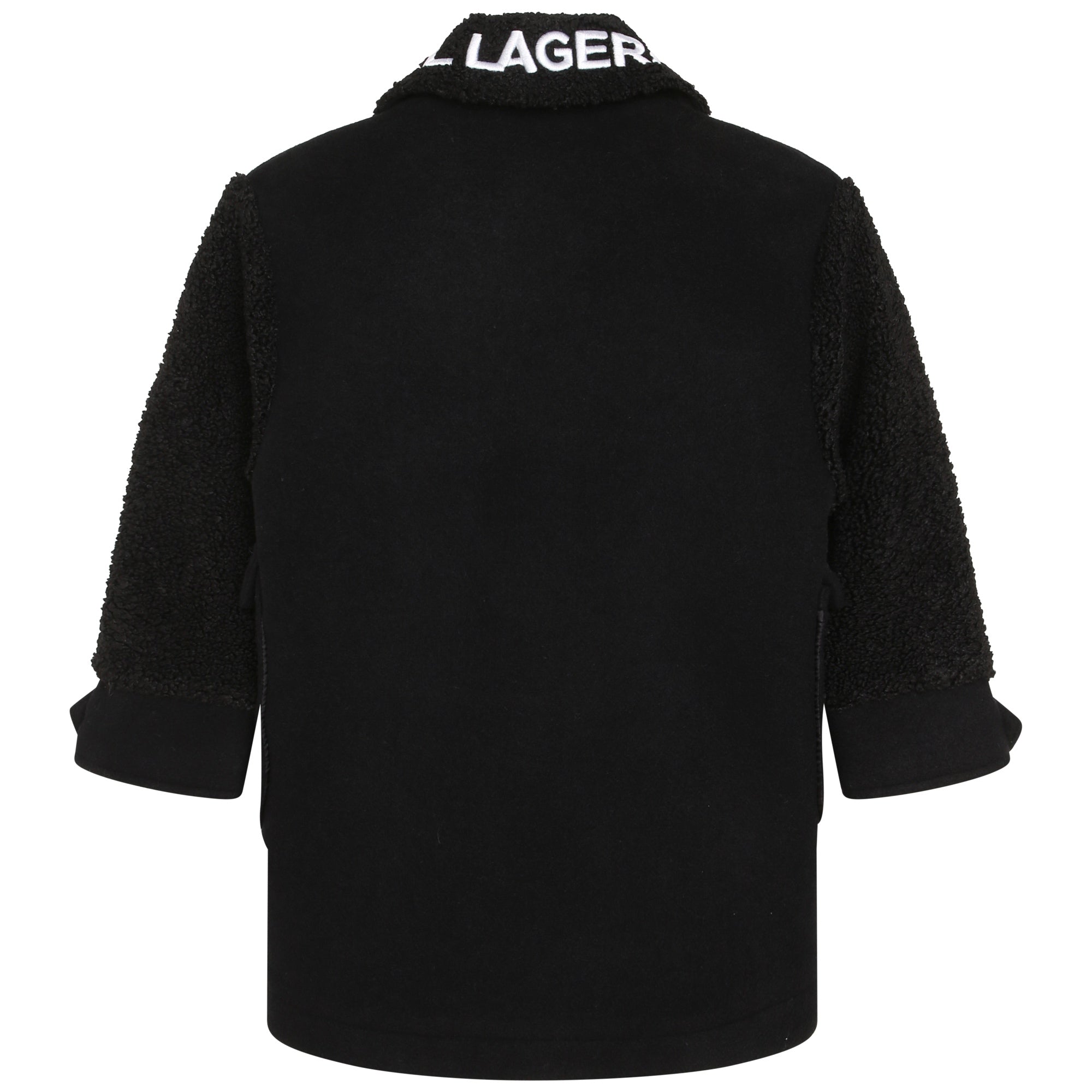 Kids Wool Coat Karl Lagerfeld Kids