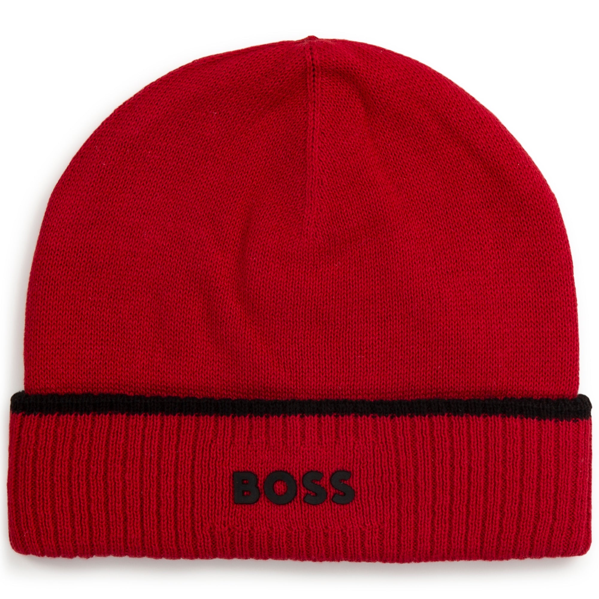 Striped Knit Hat Hugo Boss